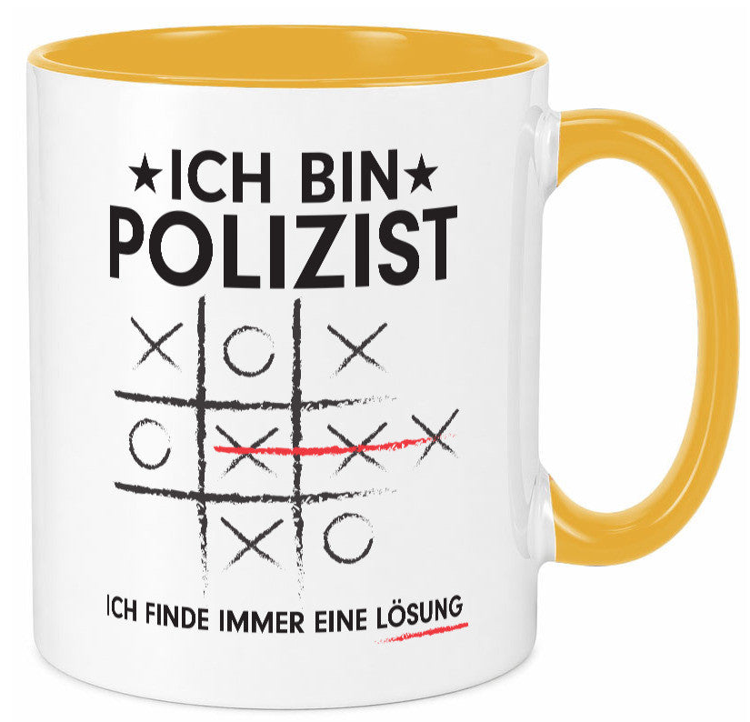 Löse Probleme: Polizist | Polizei Geschenk Humor Geschenkidee lustiger Spruch