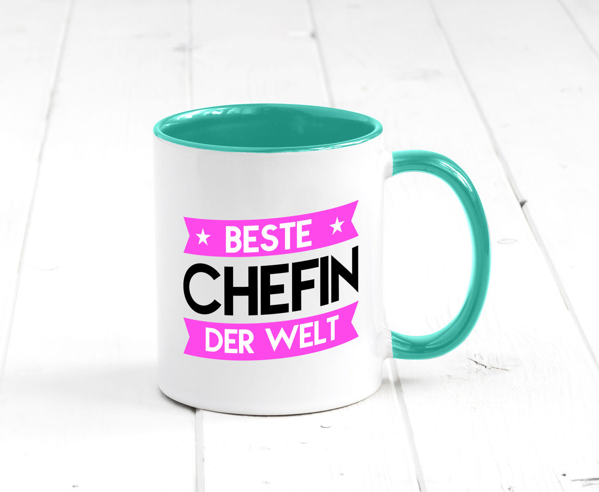 Beste Chefin | Führungskraft Vorgesetzte Humor Arbeit Kollegen Büro Tasse