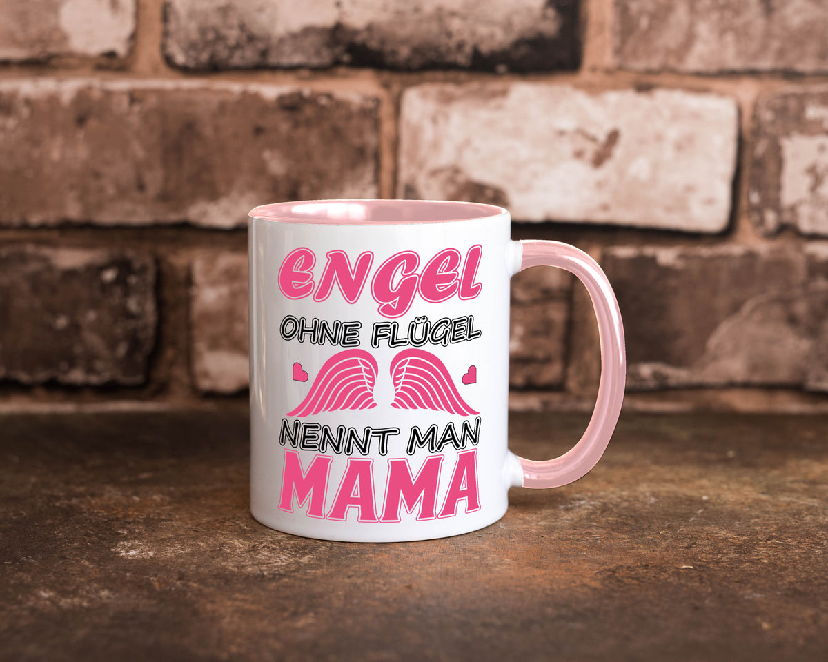 Mama Engel Humor Familie Geschenkidee Tasse