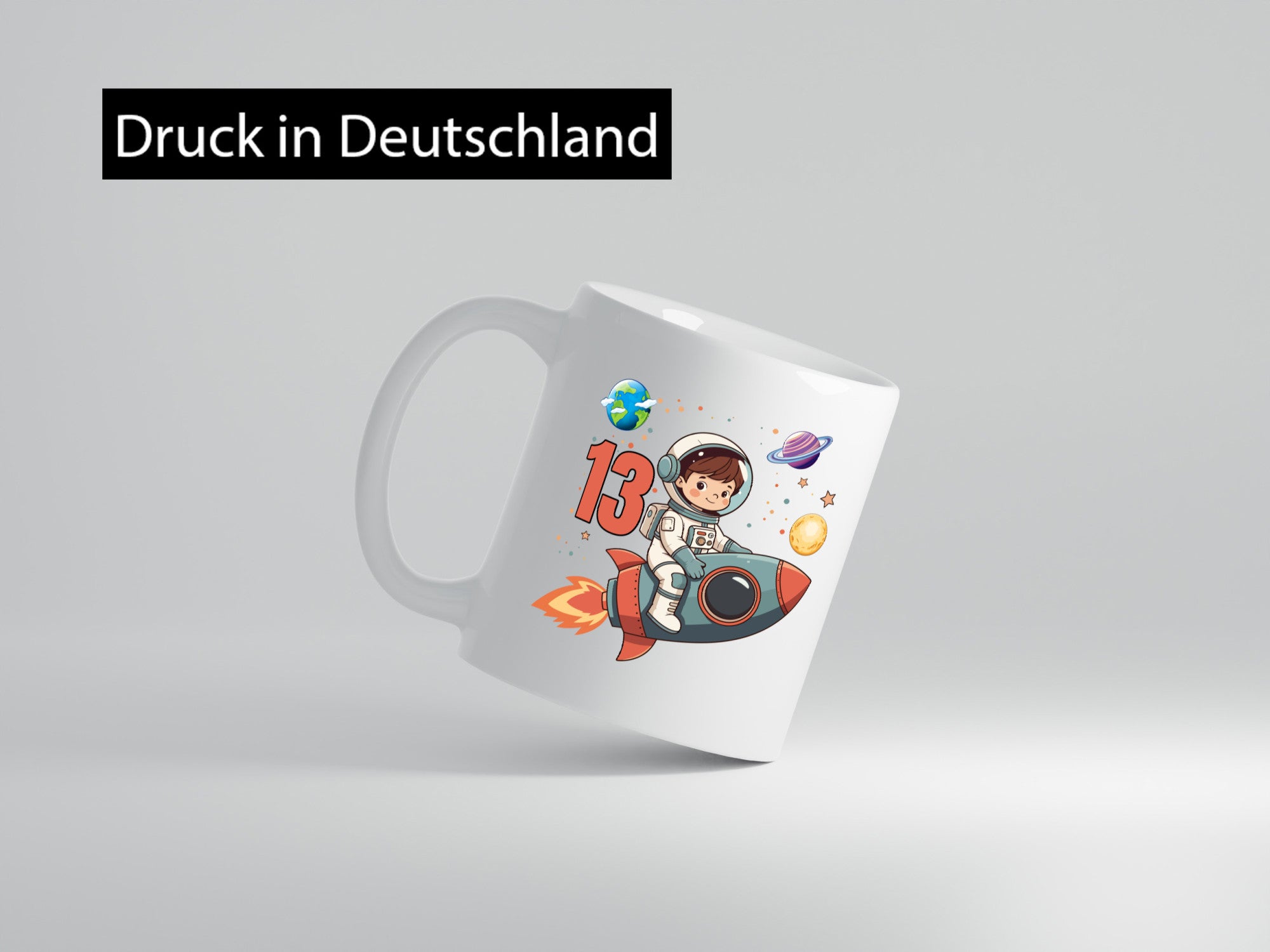 13. Geburtstag | 13 Jahre Astronaut Weltraum lustiger Spruch Geschenk