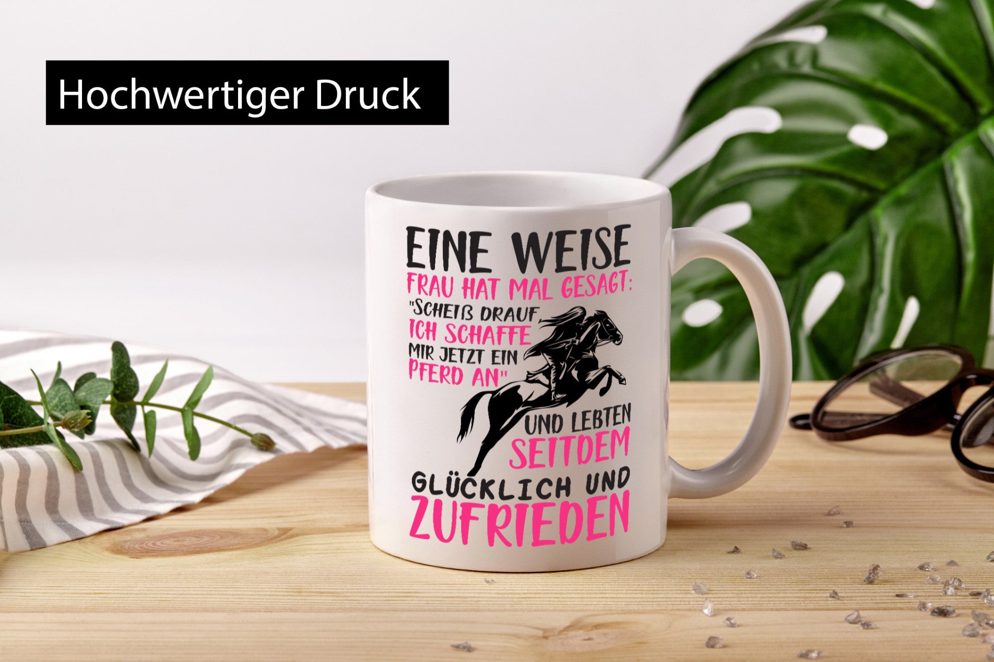 Ich schaffe mir jetzt ein Pferd an | Pferdeliebhaber lustig Humor Geschenkidee
