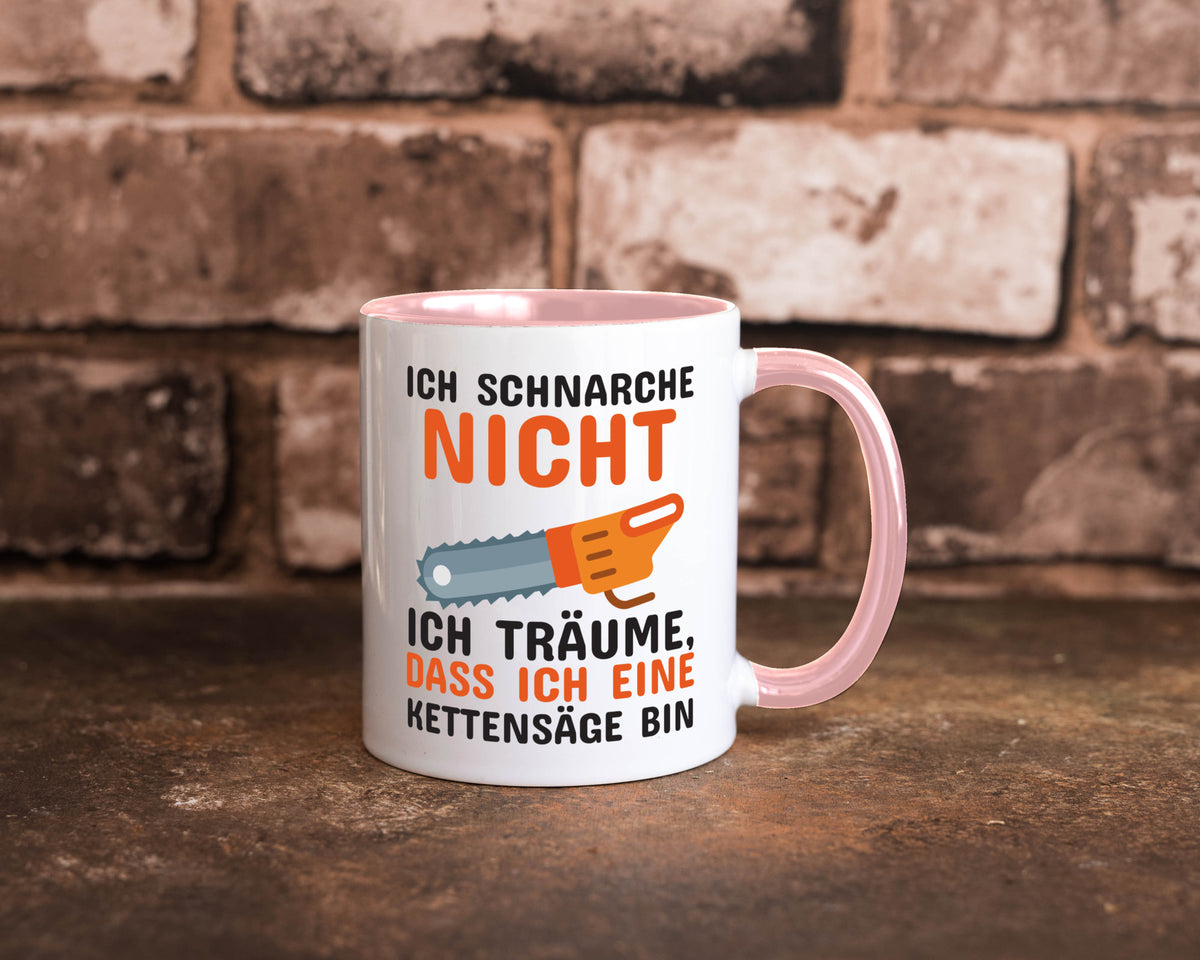 Ich schnarche nicht lustiger Spruch Geschenk Humor Geschenkidee Tasse