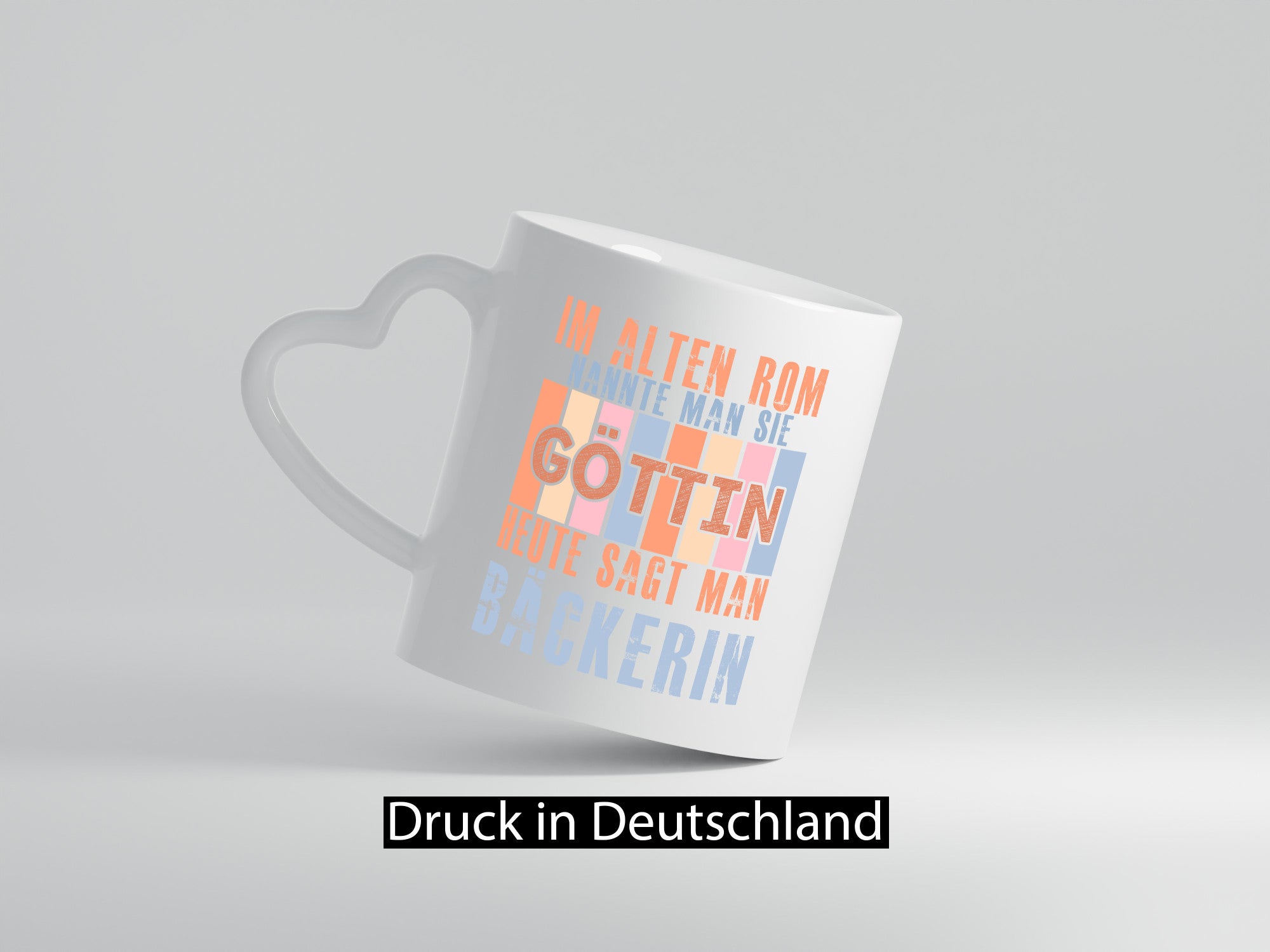 Heute sagt man: Bäckerin | Bäckerei Frauen Backen Humor Geschenkidee Tasse