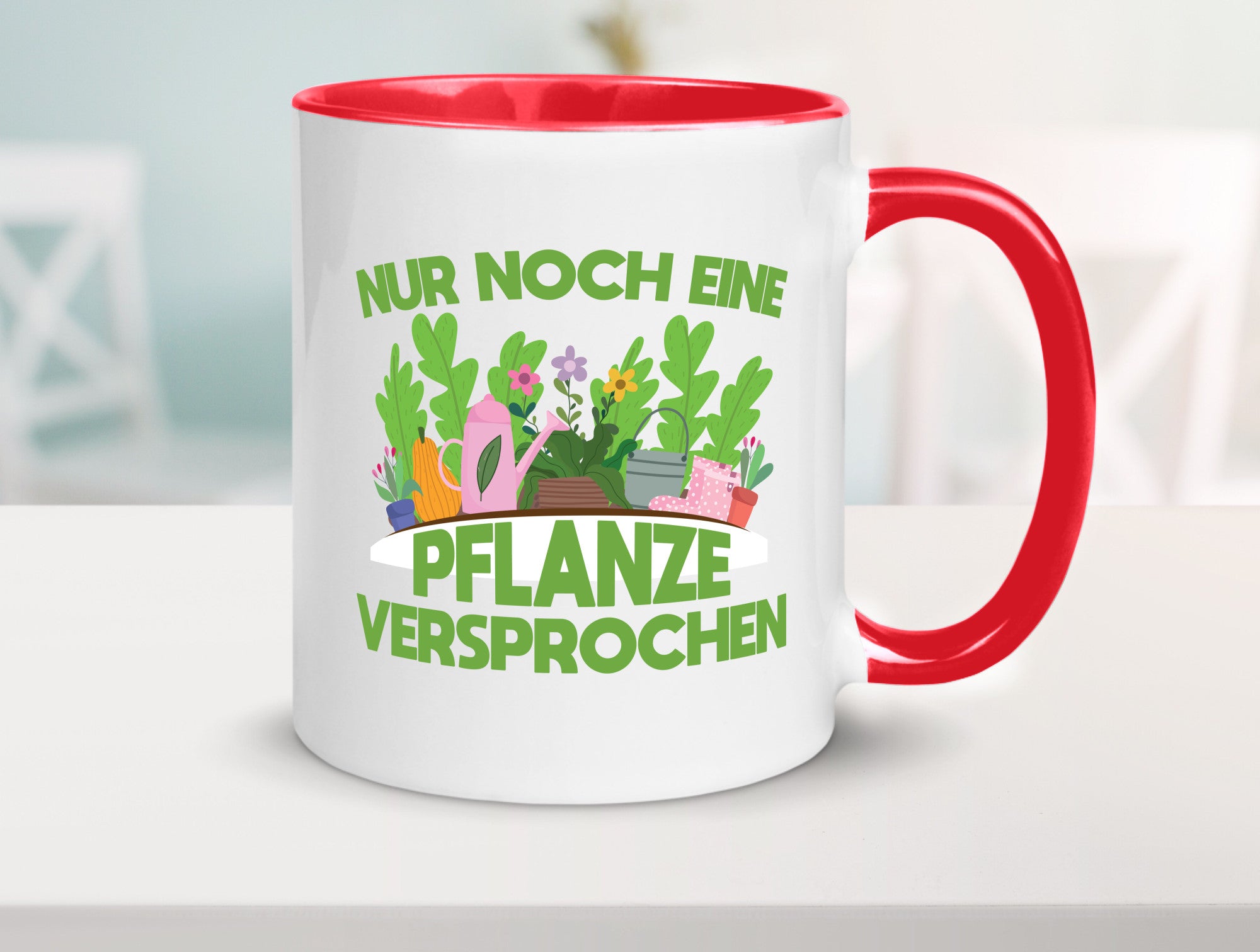 Noch eine Pflanze | Gartenarbeit Gärtnern Pflanzen Humor Arbeit Kollegen Büro