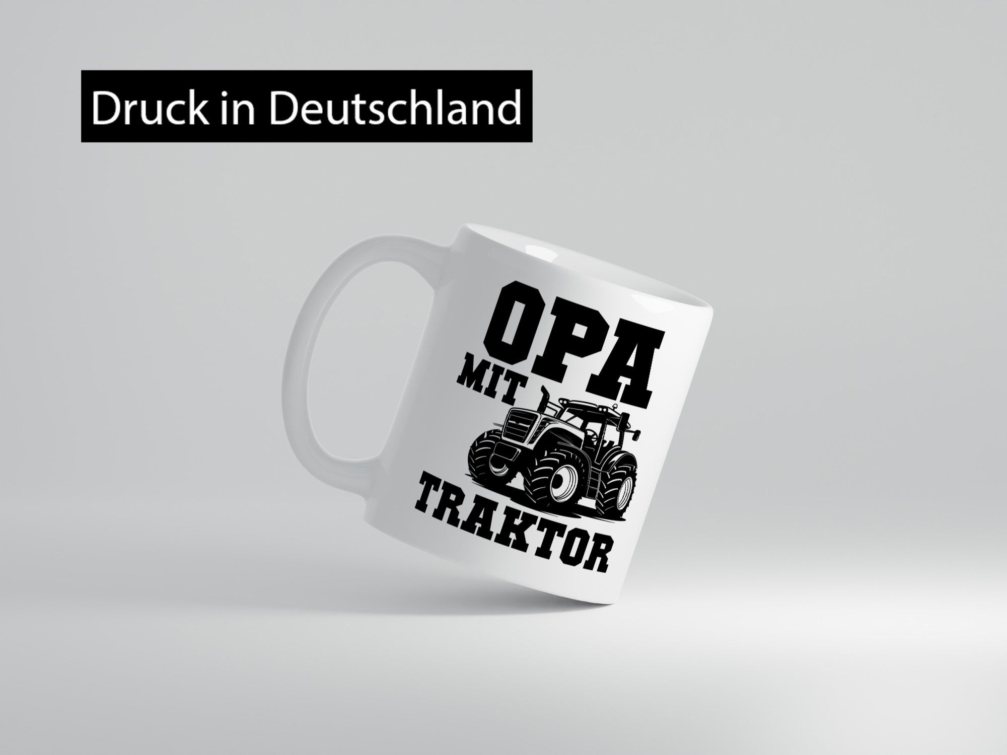 Opa mit Traktor | Geschenkidee Familie Humor Tasse