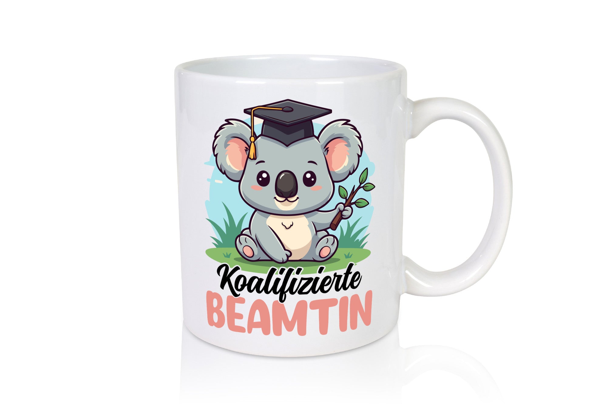 Koalifizierte Beamtin | Verbeamtung Dienst lustig Humor Geschenkidee Geschenk