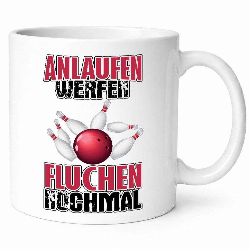 Bowling Tasse Geschenk Humor Geschenkidee lustiger Spruch