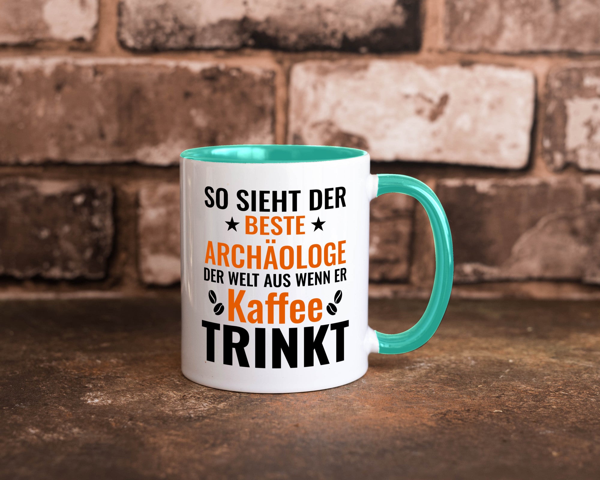 Kaffee trinkt: Archäologe | Archäologie Forscher lustig Humor Geschenkidee