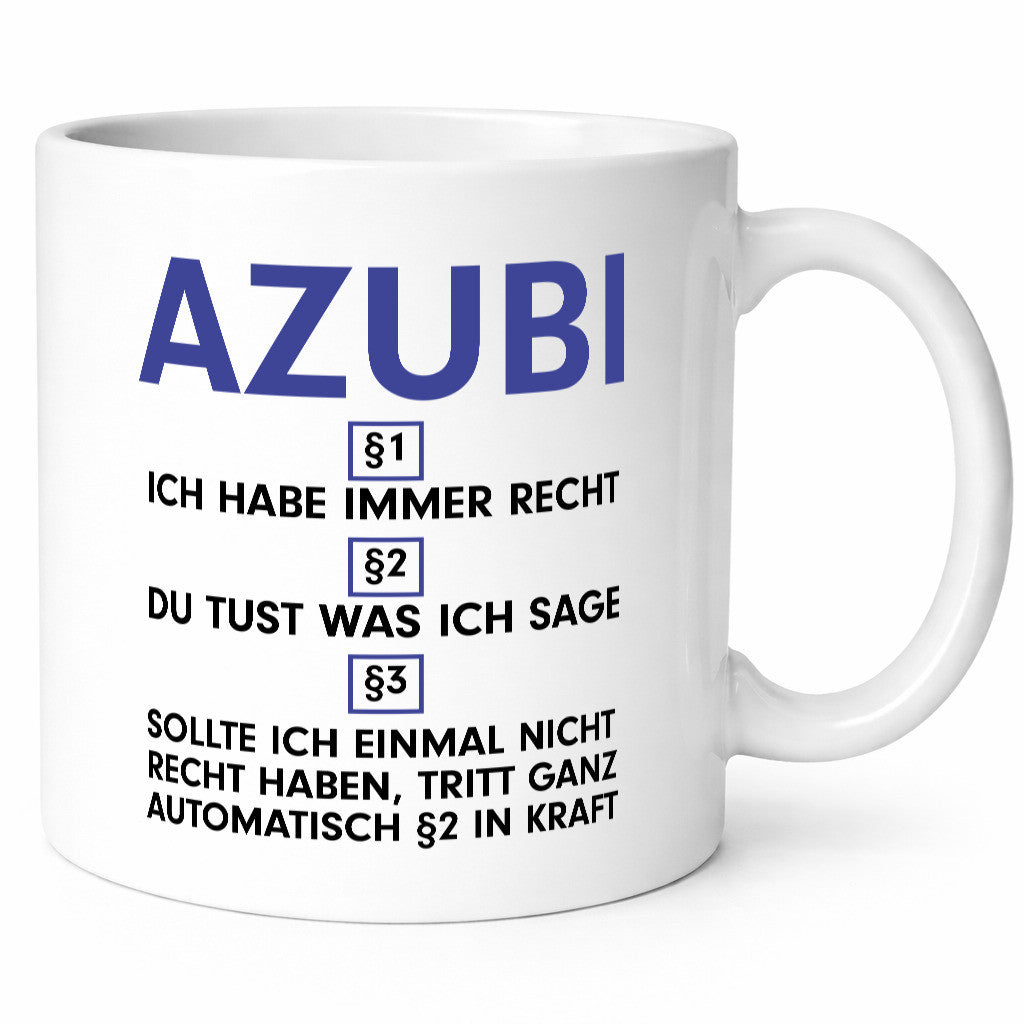 Ich habe immer Recht Azubi | Ausbildung Lehre Lehrling v2 lustiger Spruch