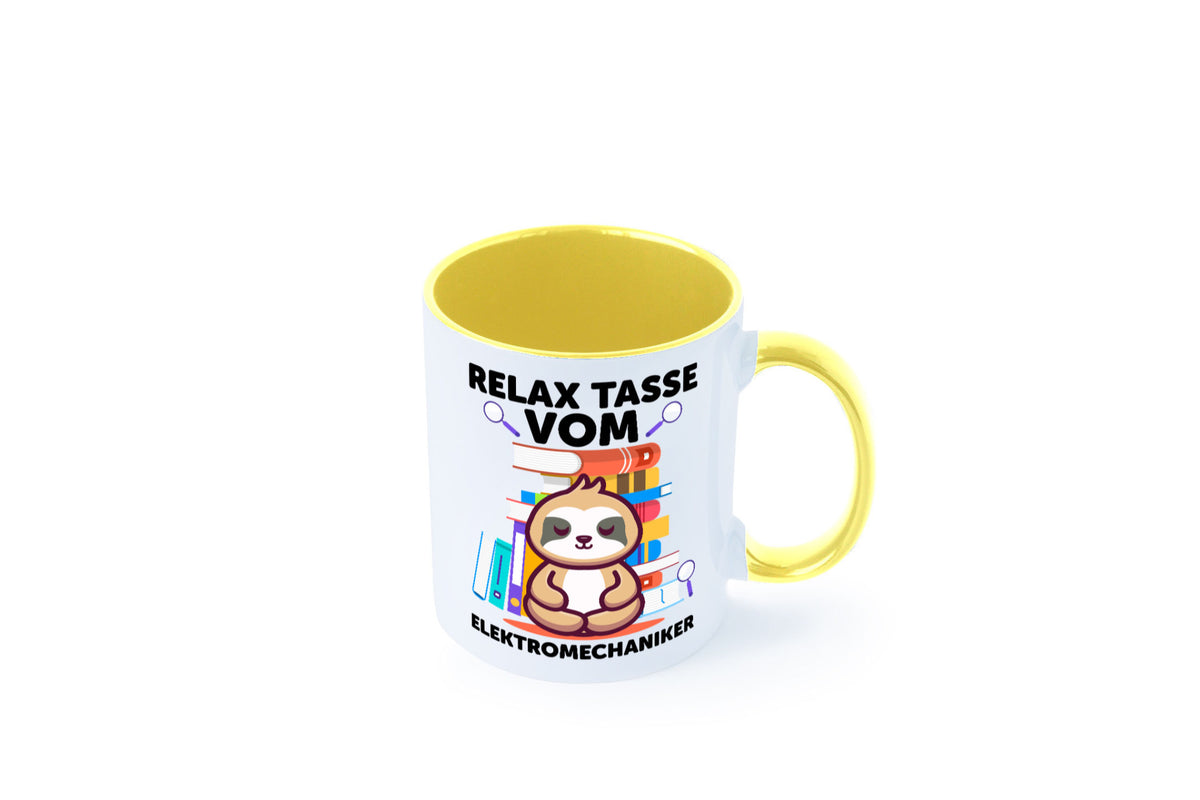 Relax Tasse: Elektromechaniker | Mechaniker Geschenk Humor Geschenkidee