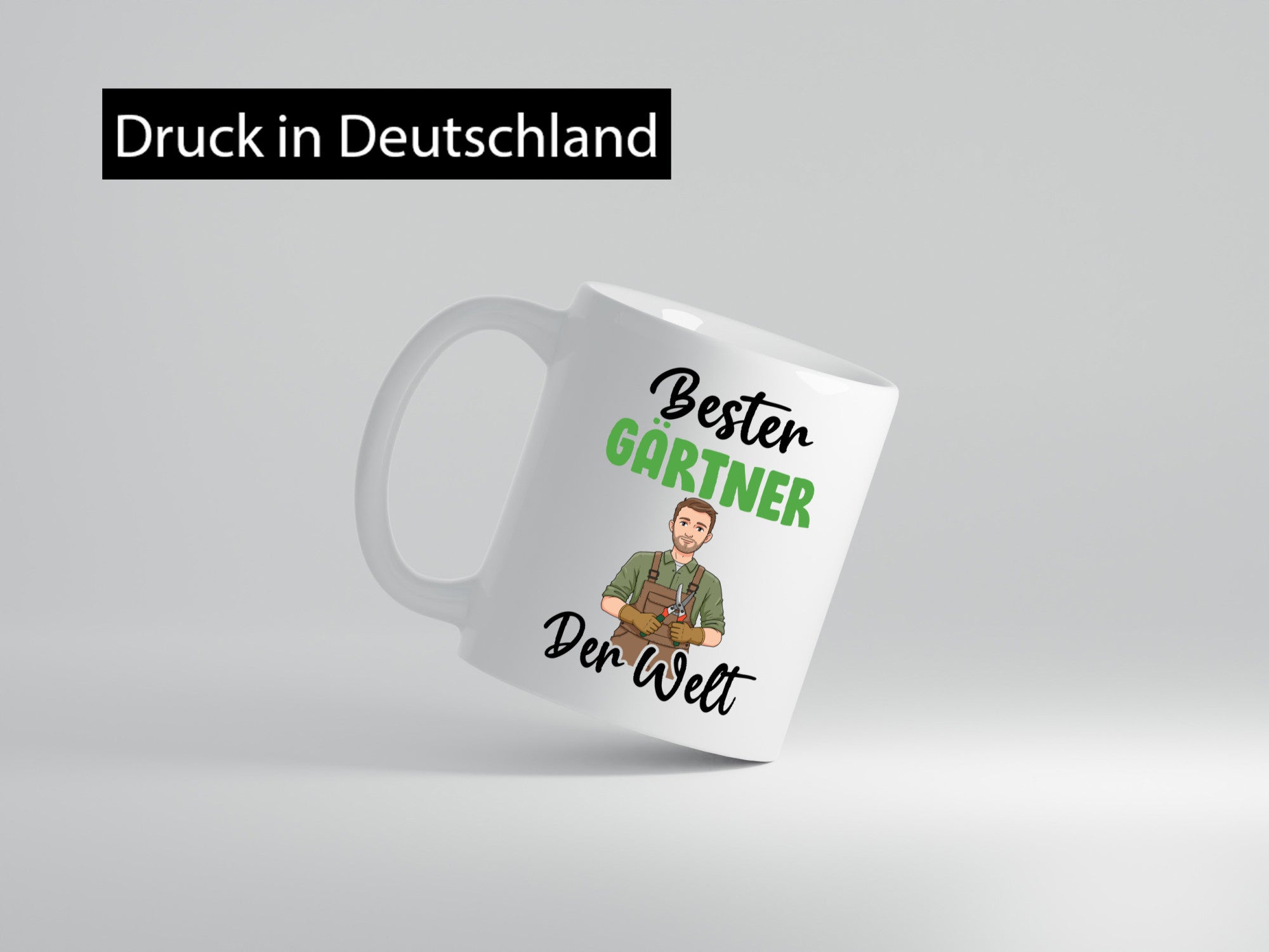 Bester Gärtner | Gartenbau v2 Geschenk Humor Geschenkidee lustiger Spruch Tasse
