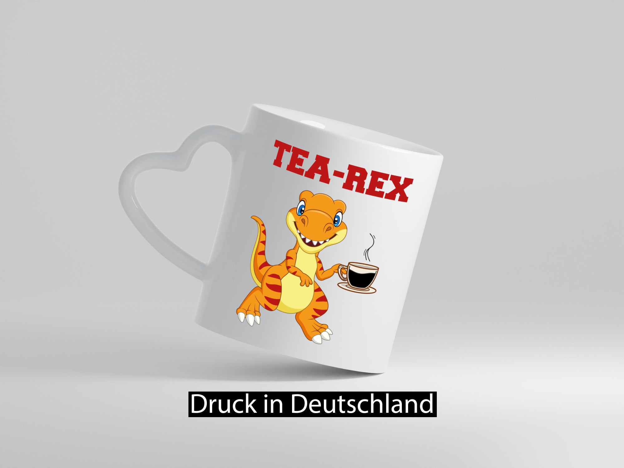 Tea-Rex Kinder lustig Humor Geschenkidee Geschenk Tasse