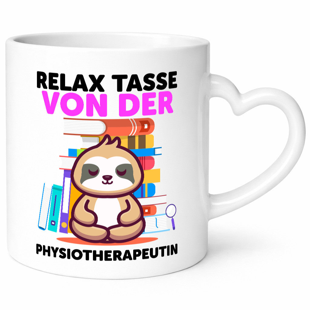 Relax Tasse: Physiotherapeutin lustig Humor Geschenkidee Geschenk Tasse