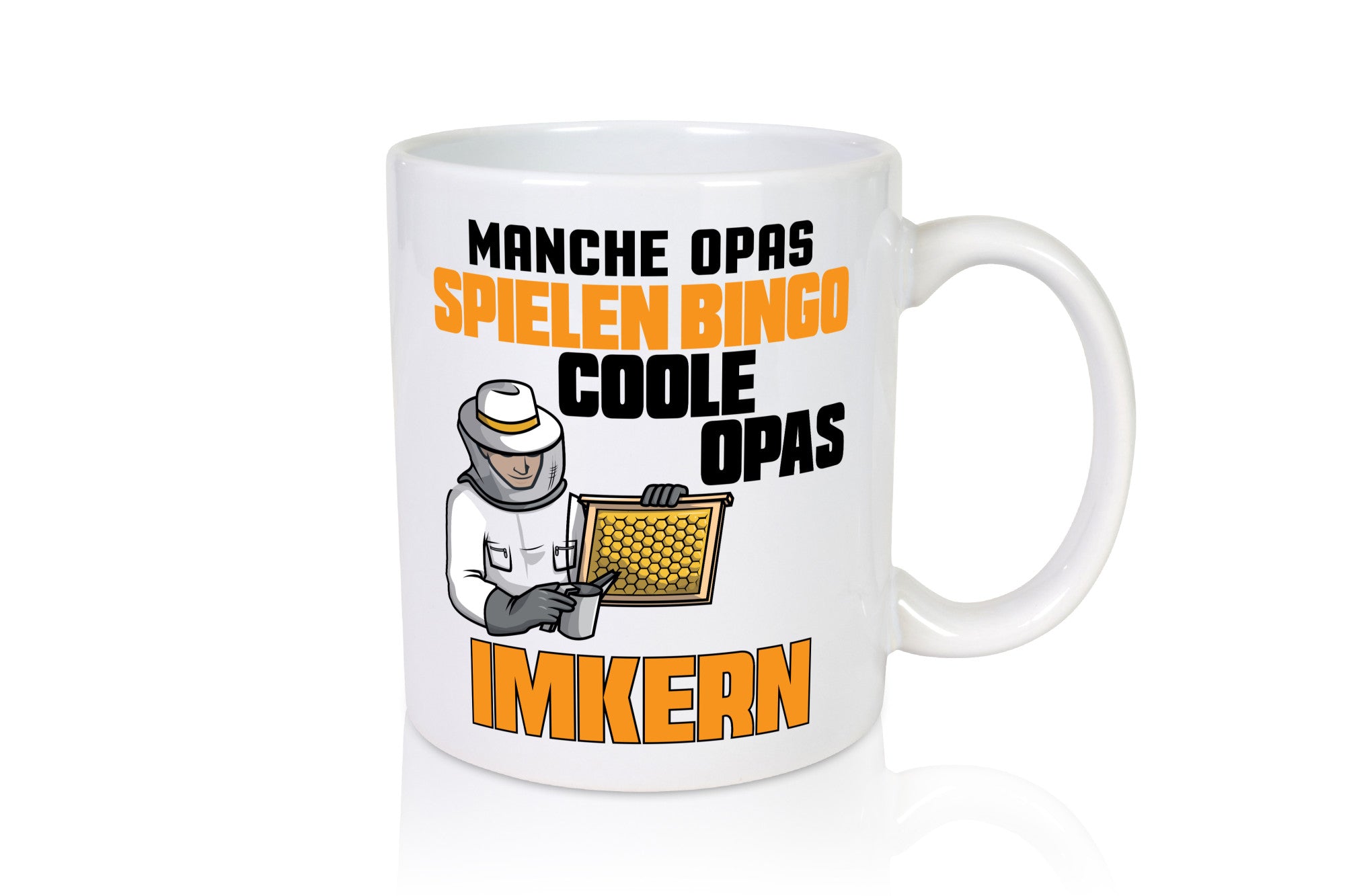 Opas spielen Bingo, coole imkern | Opa Imker| Honig lustig Familie Geschenkidee