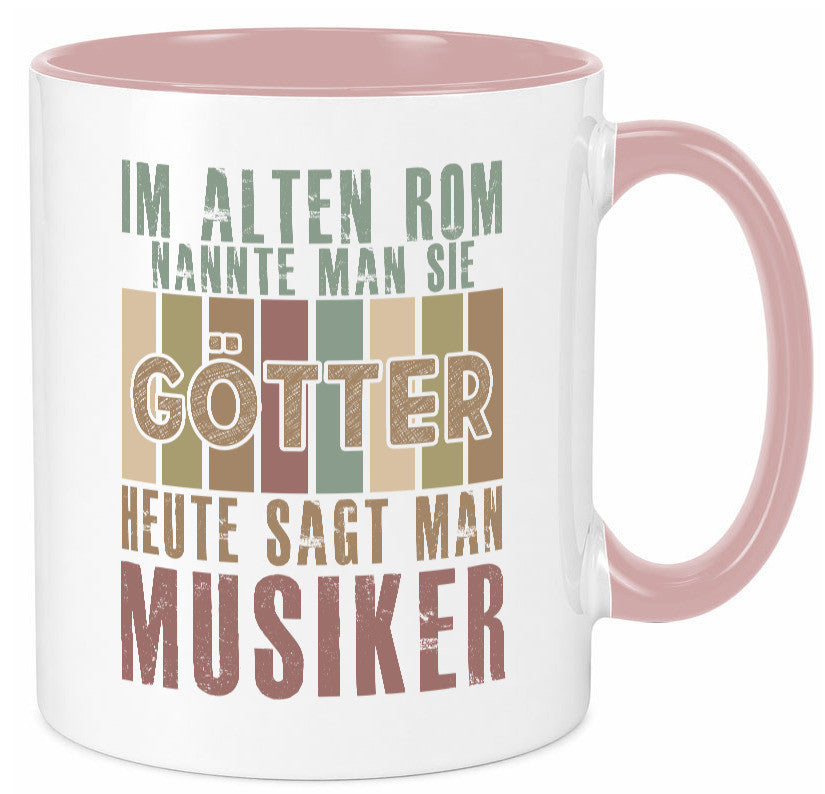 Heute sagt man: Musiker | Musik Musikant Humor Geschenkidee Tasse