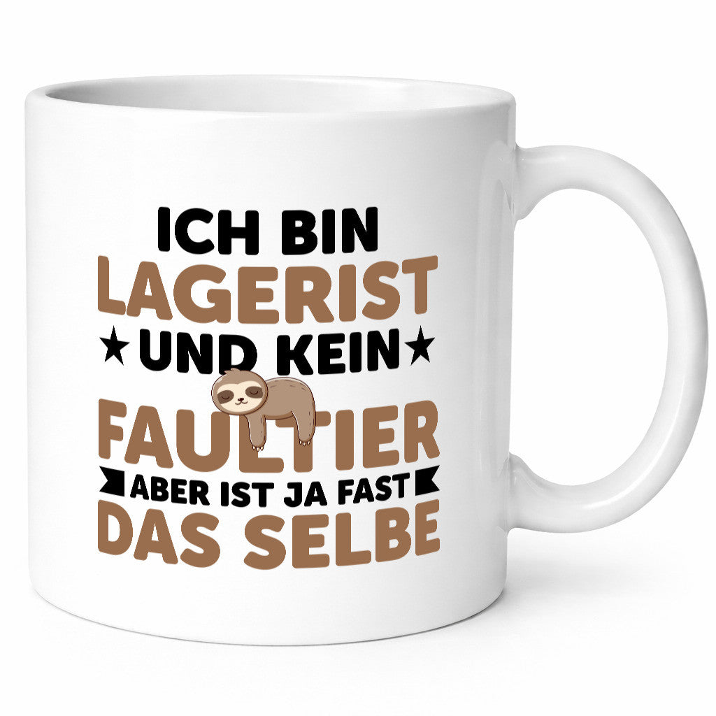 Ich bin kein Faultier: Lagerist | Lageristen lustig Tierliebhaber Humor