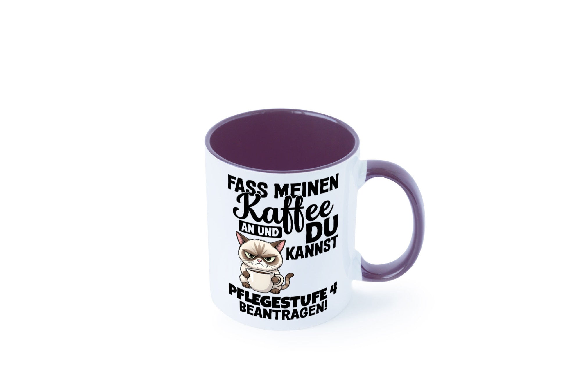 Fass meinen Kaffee an | Pflegestufe 4 Krankenschwester v3 Geschenkidee Humor