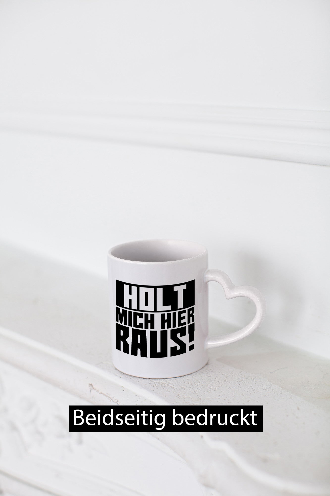 Holt mich hier raus | lustiger Spruch Arbeit Büro Job Geschenk Kollegen Tasse