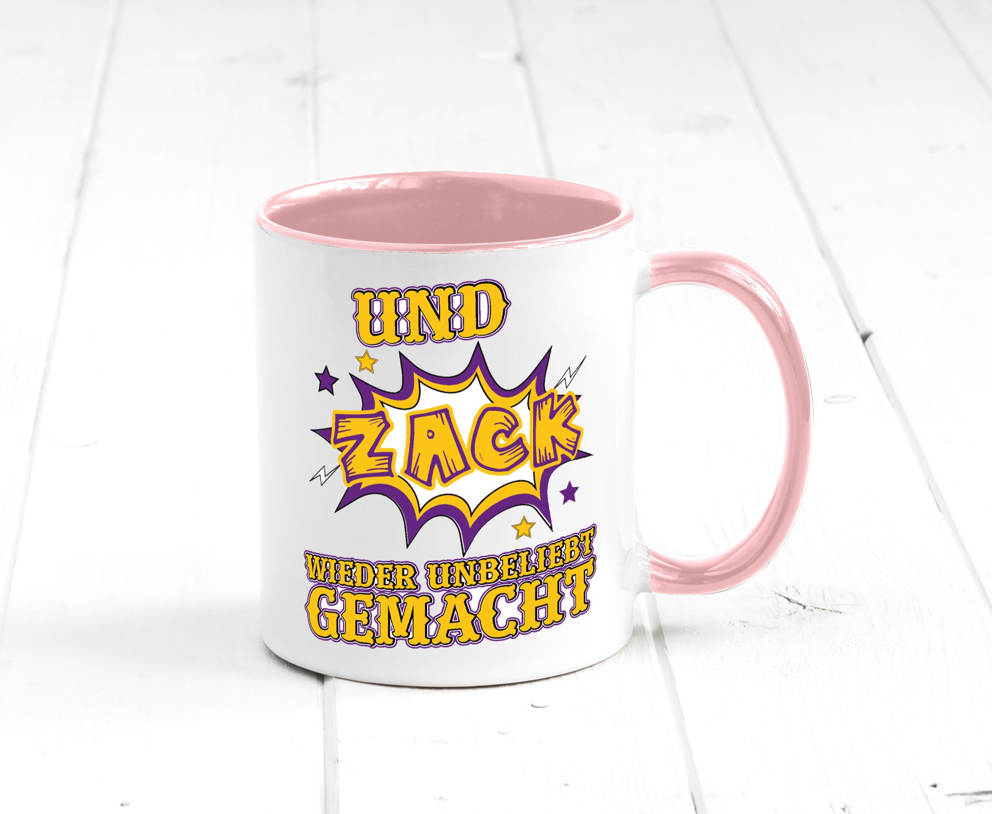 Wieder unbeliebt gemacht Geschenk Humor Geschenkidee lustiger Spruch Tasse
