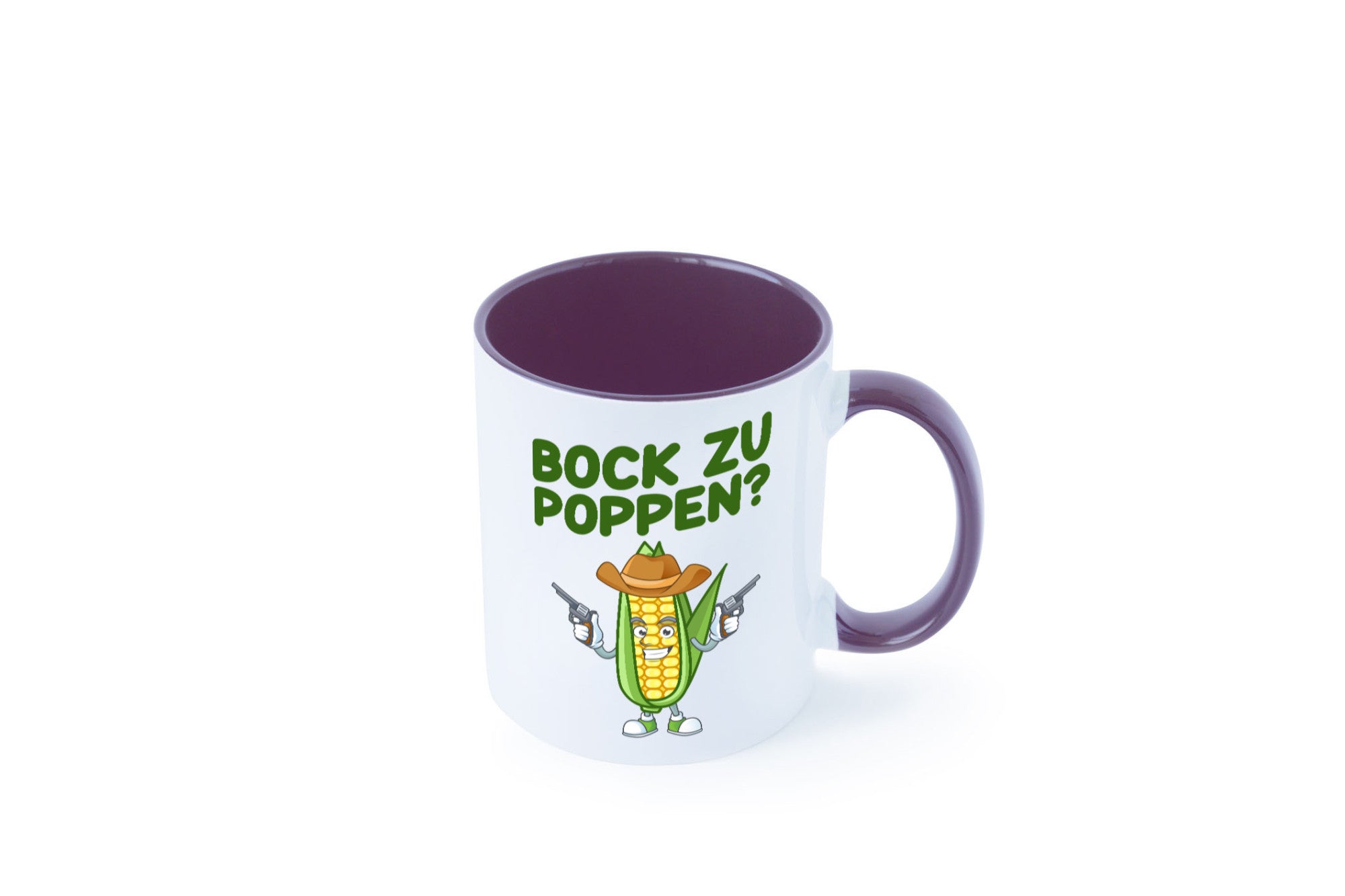 Bock auf Poppen | Mais Lustig Geschenk Humor Geschenkidee lustiger Spruch Tasse