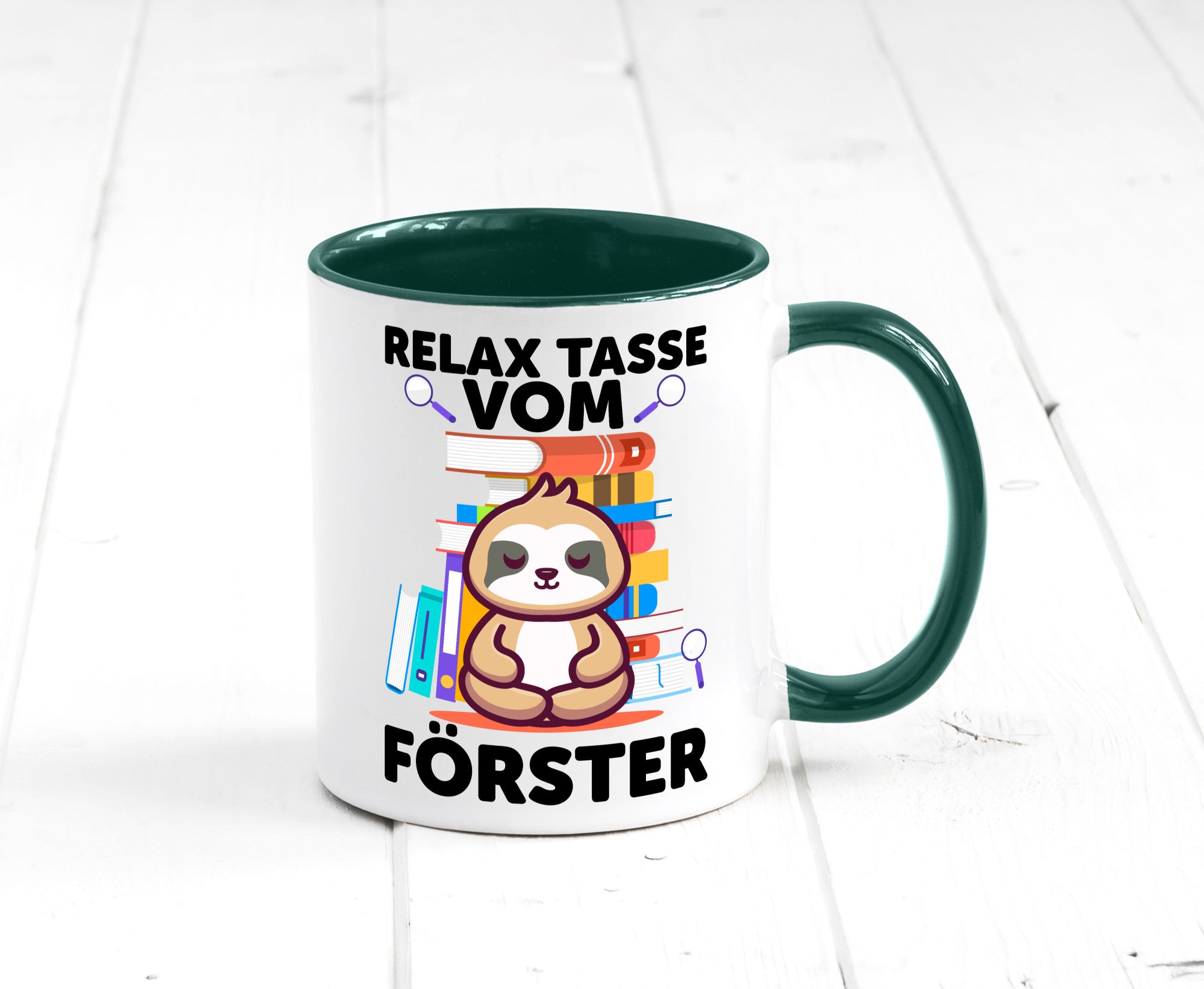 Relax Tasse: Förster | Forst Arbeit Geschenk Kollegen Büro lustiger Spruch Tasse