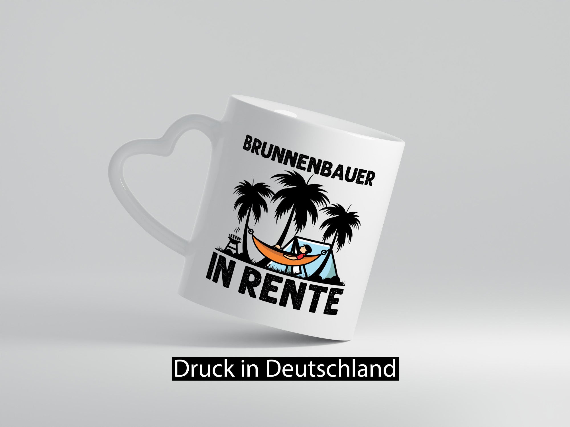 Brunnenbauer in Rente | Ruhestand Rentner Geschenk Jubiläum lustiger Spruch