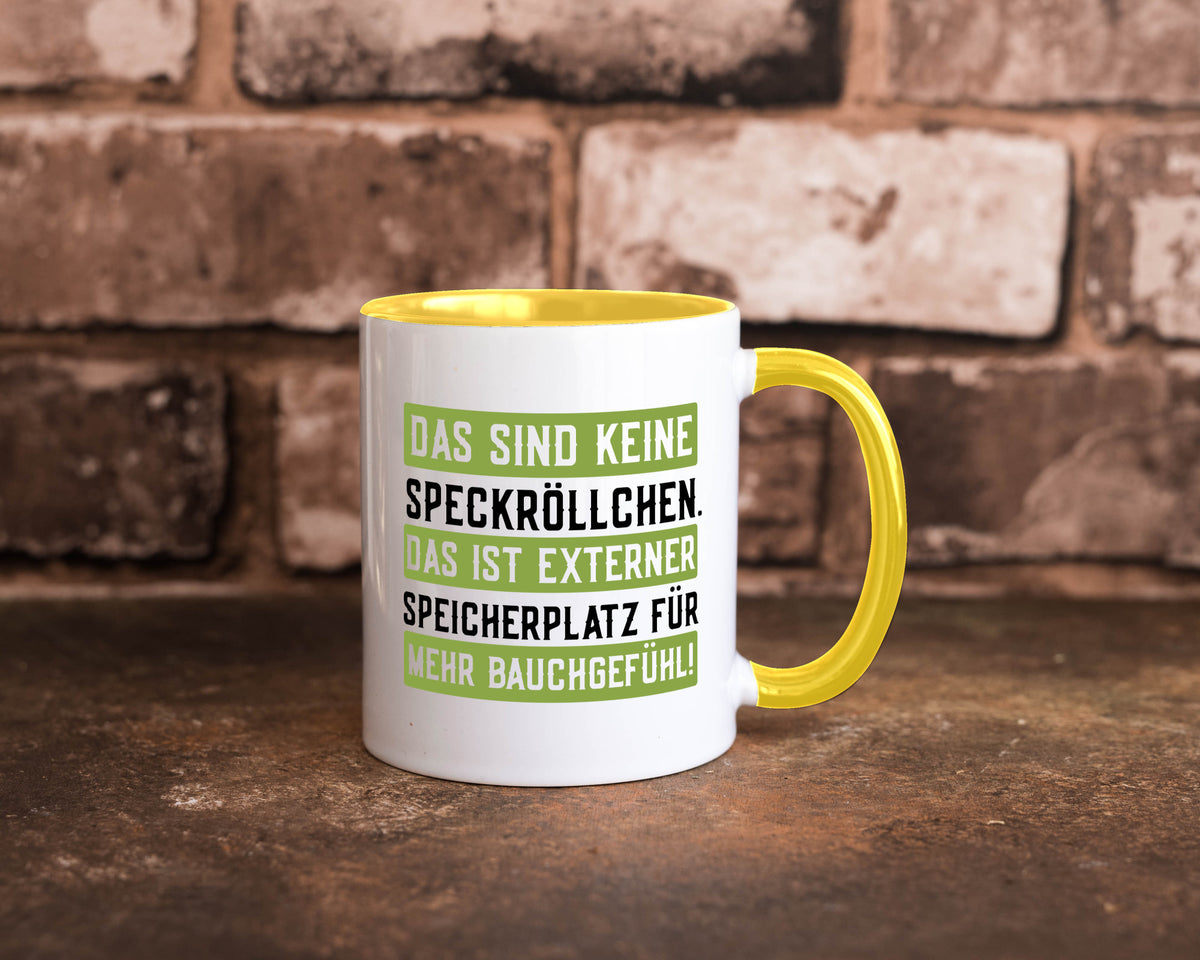 Keine Speckröllchen | Softwareentwickler PC Körperfülle Geschenkidee Humor Tasse