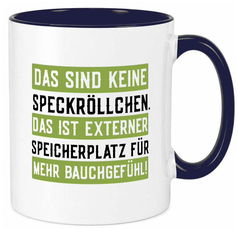 Keine Speckröllchen | Softwareentwickler PC Körperfülle Geschenkidee Humor Tasse