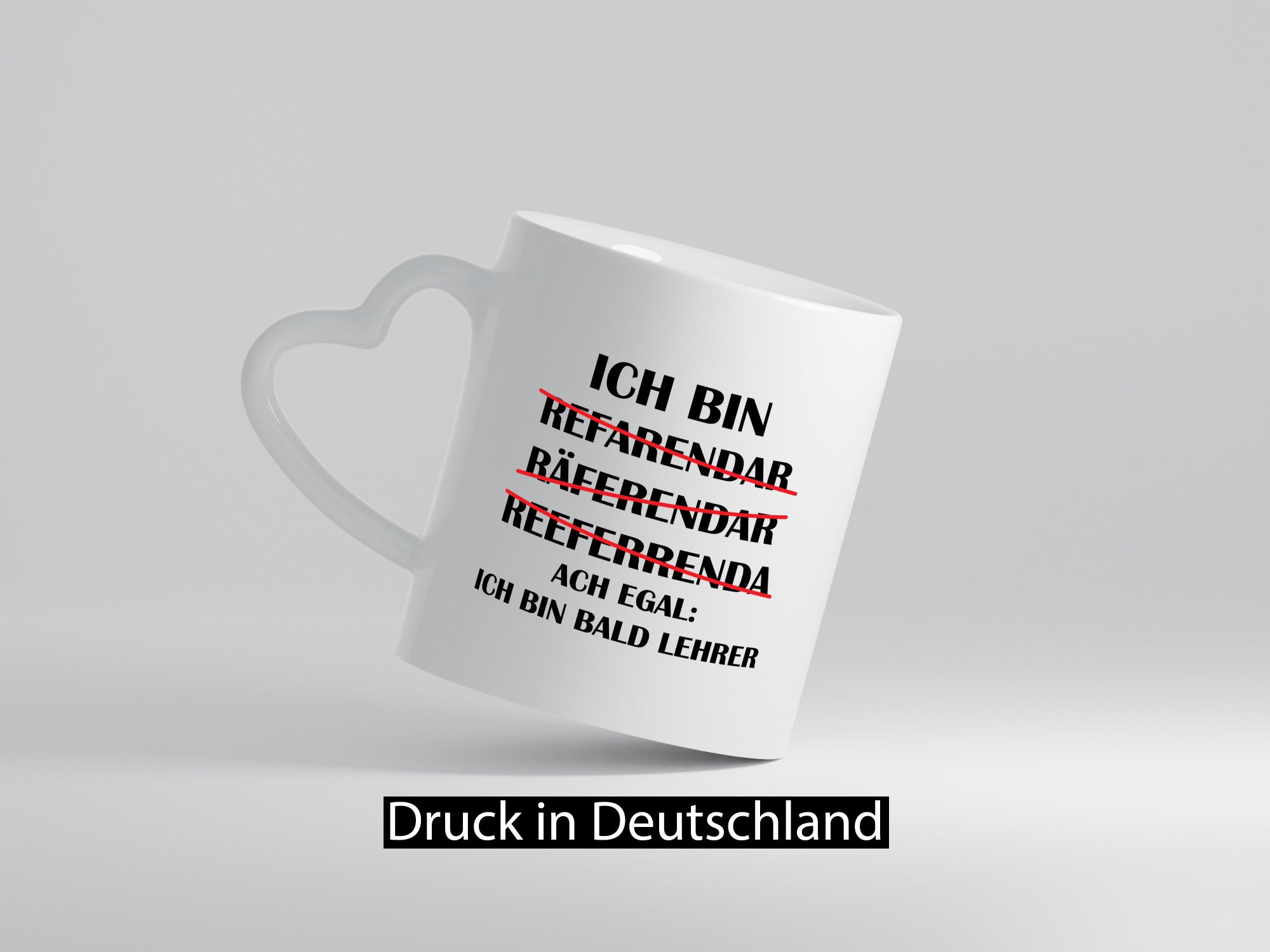 Ich bin bald Lehrer | Rechtschreibfehler lustig Humor Geschenkidee Geschenk