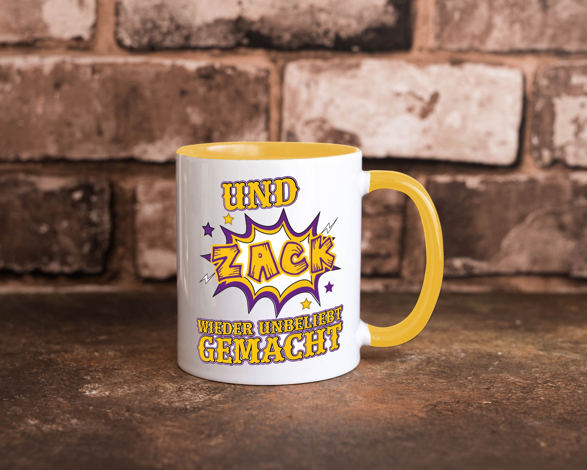 Wieder unbeliebt gemacht Geschenk Humor Geschenkidee lustiger Spruch Tasse