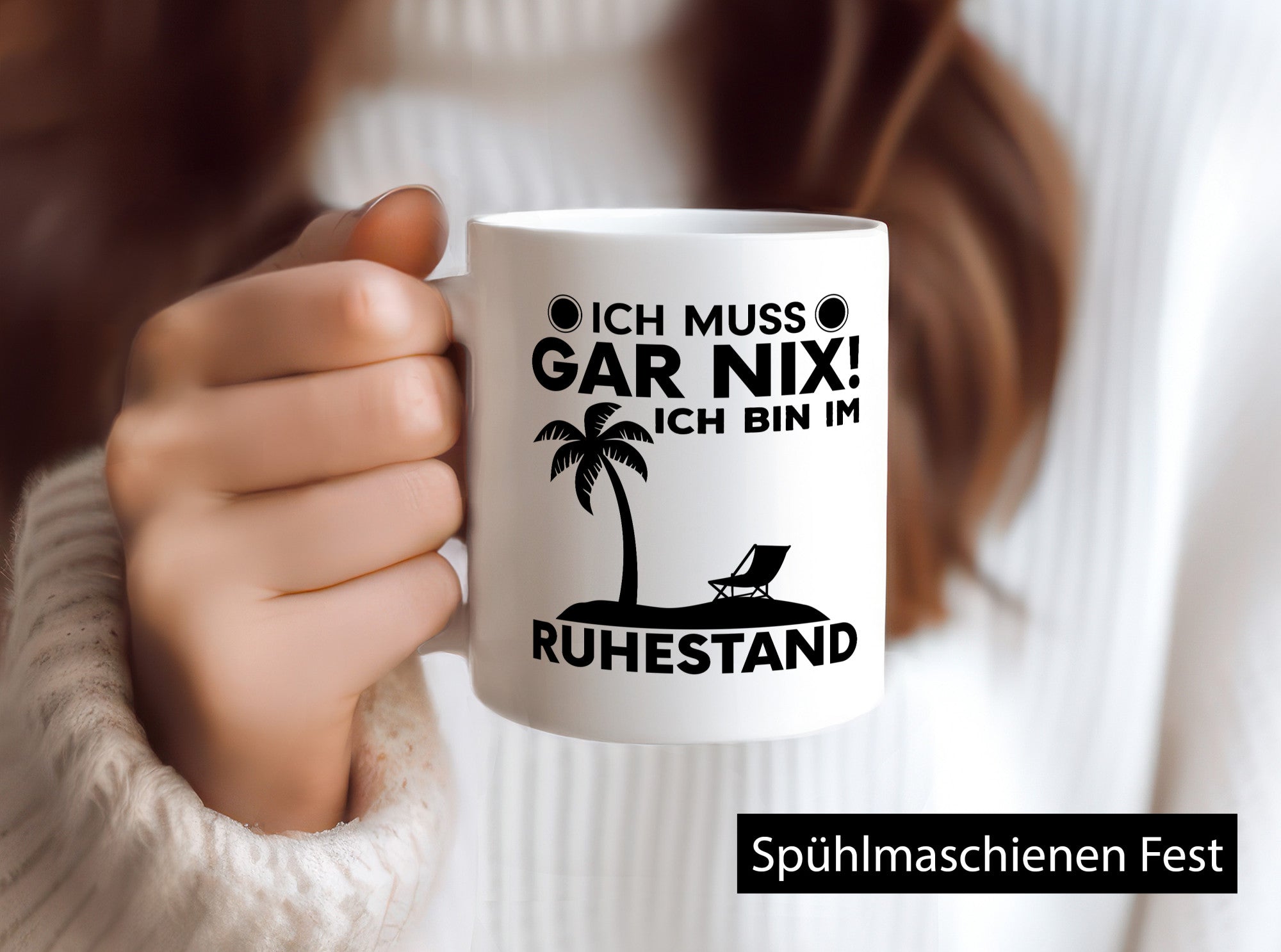 Ich bin im Ruhestand | Rentner Tasse Rente Humor Geschenkidee Jubiläum