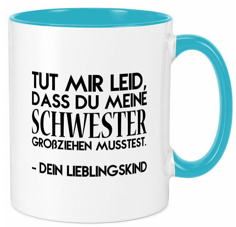 Lieblingskind | Eltern Schwester Kinder lustig Geschenk Humor Geschenkidee