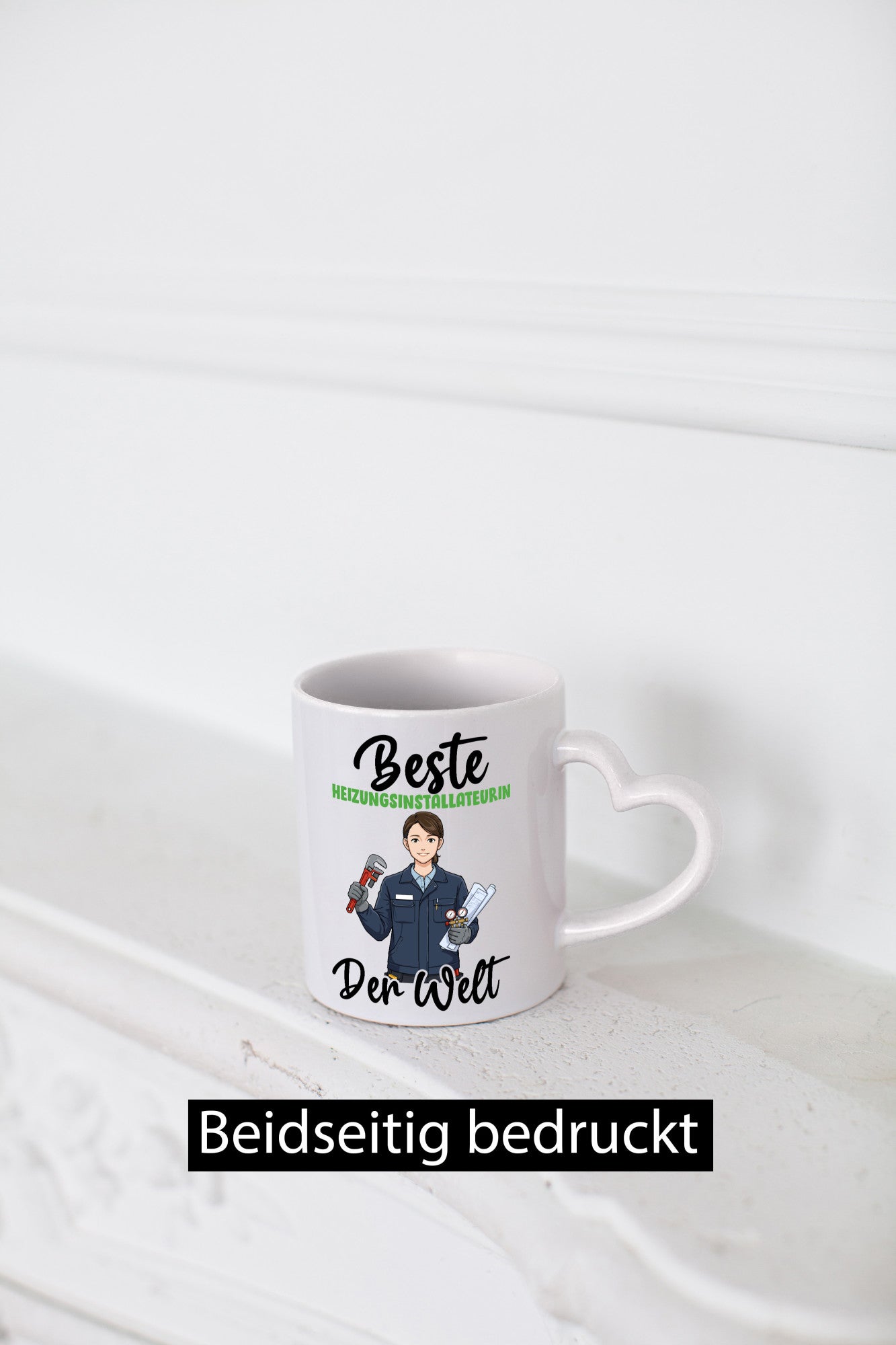 Beste Heizungsinstallateurin | Heizung v2 lustiger Spruch Geschenk Humor