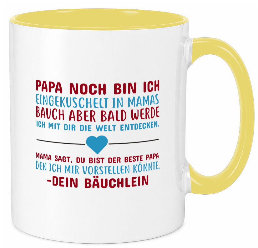 Schwangerschaft | Vaterschaft Tasse Papa Spruch Geschenk Familie Geschenkidee