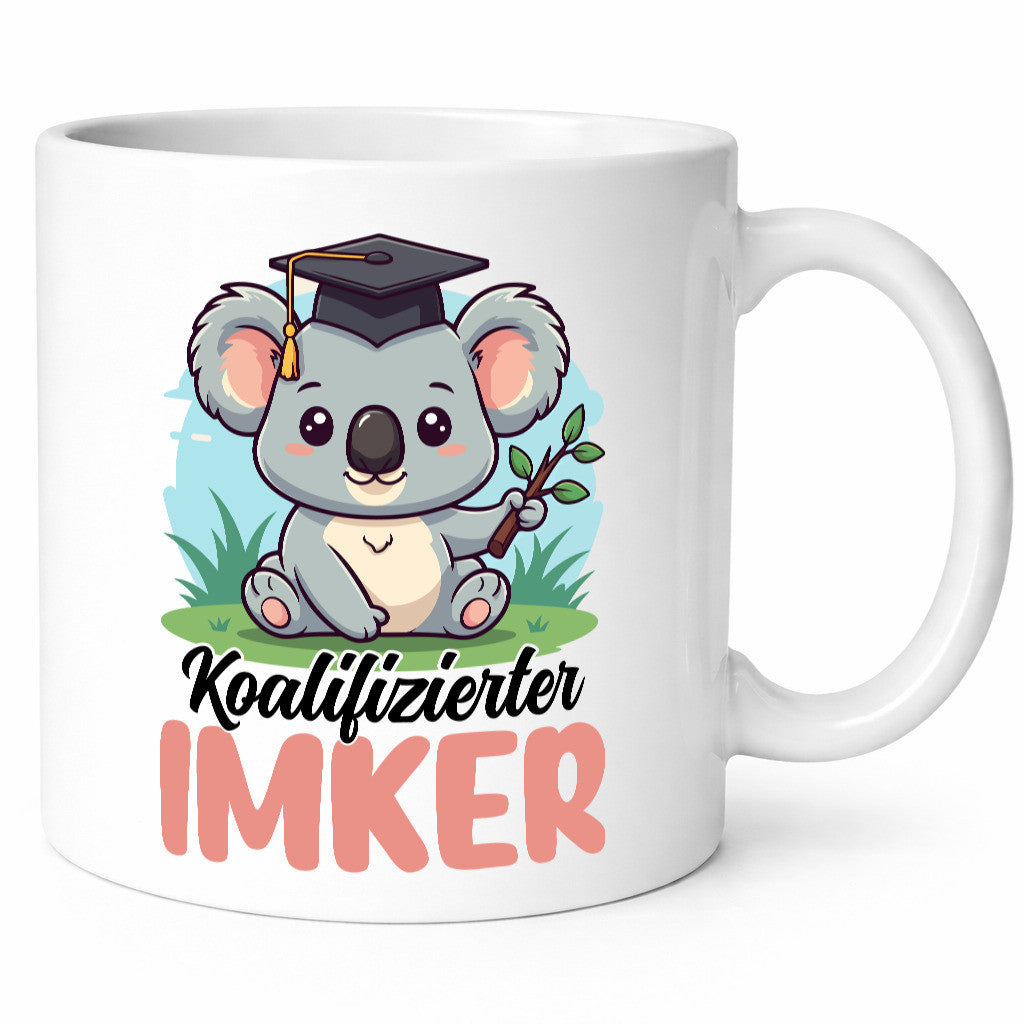Koalifizierter Imker | Imkerei lustiger Spruch Geschenk Humor Geschenkidee Tasse