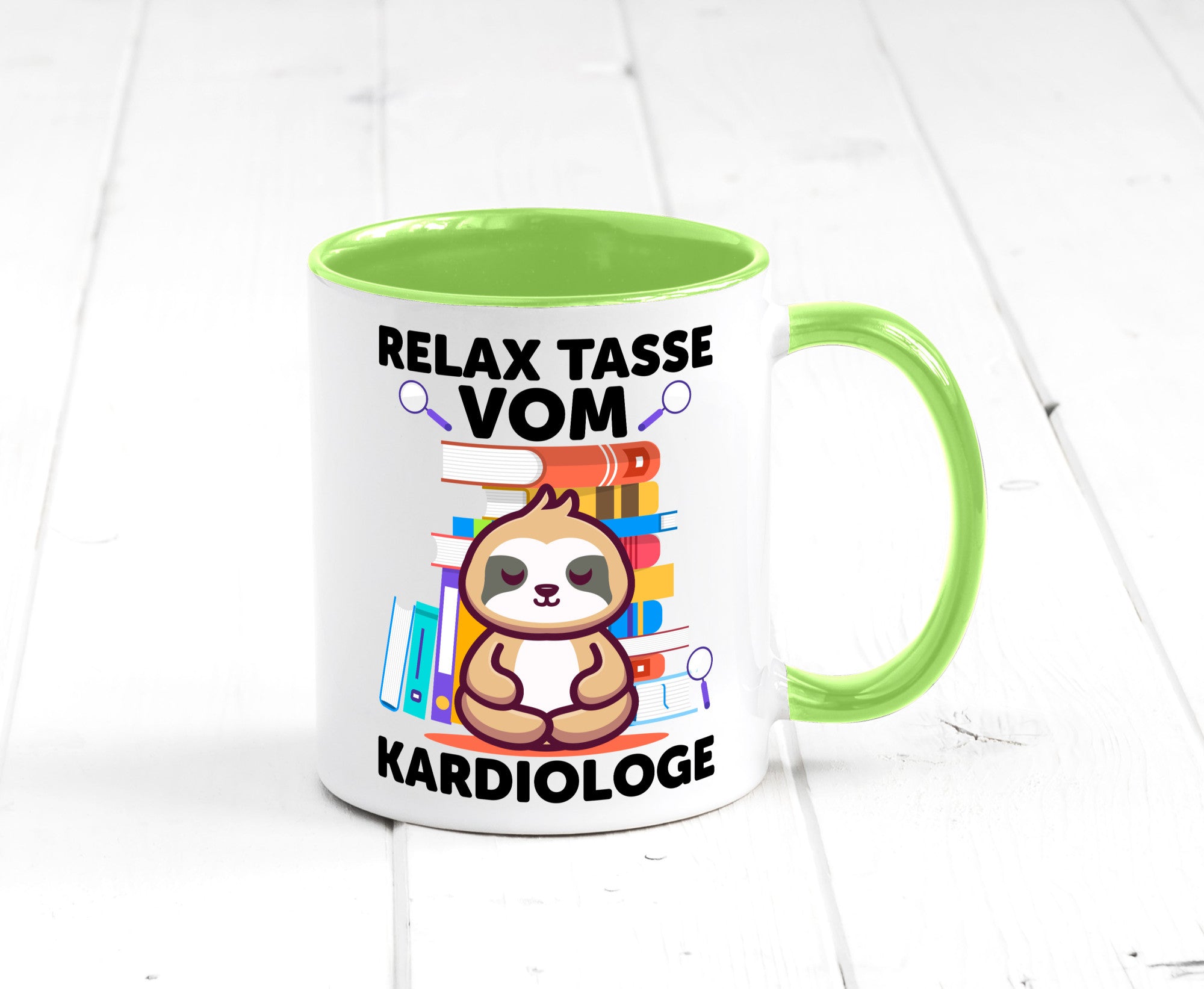 Relax Tasse: Kardiologe | Kardiologie lustiger Spruch Geschenk Humor