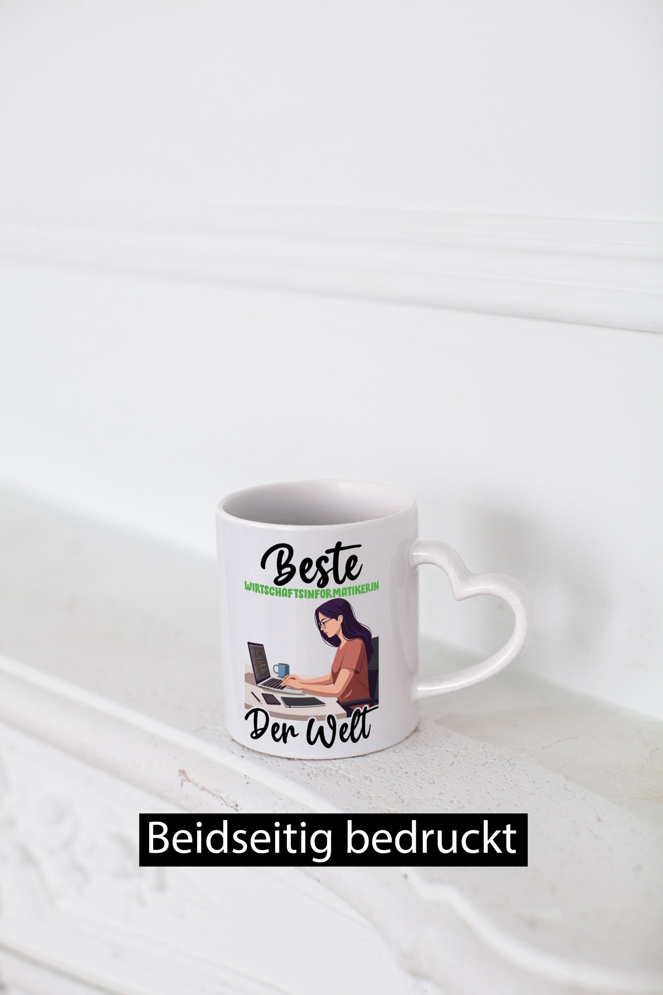 Beste Wirtschaftsinformatikerin | Informatikin Humor Geschenkidee Tasse