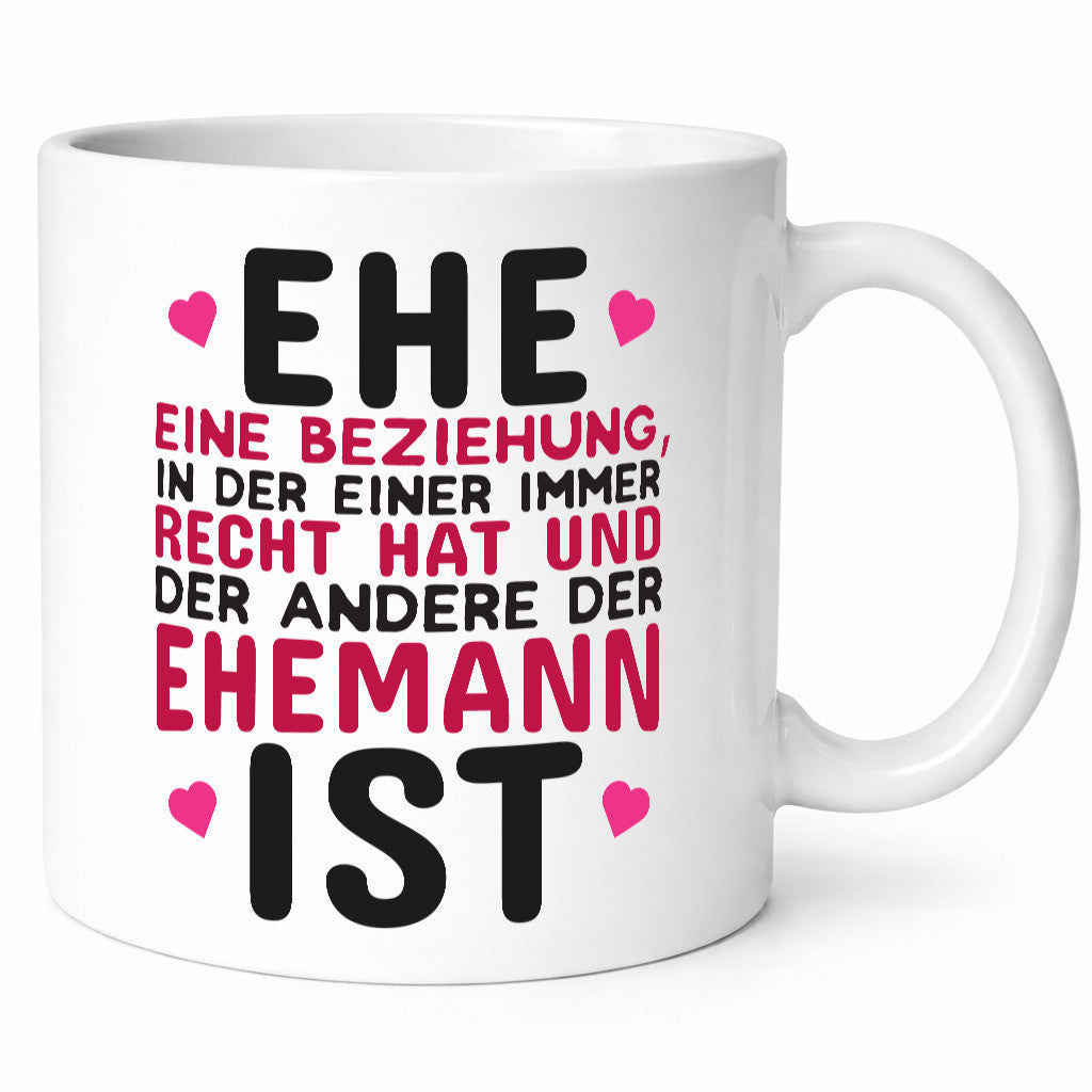Ehepaar Spruch | Beziehung Tasse Ehemann Geschenk Humor Geschenkidee lustiger