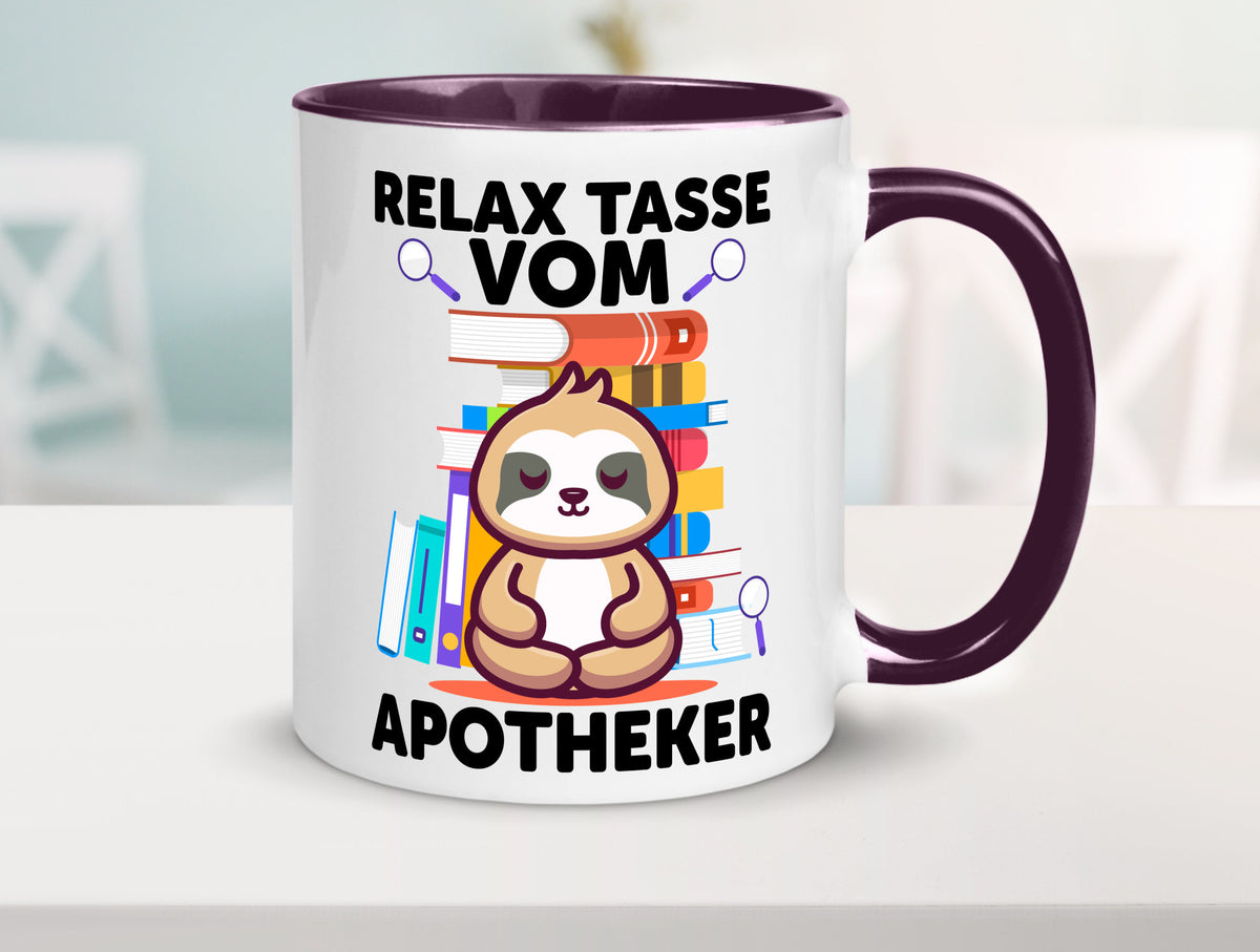 Relax Tasse: Apotheker | Apotheke Pharmazie lustiger Spruch Geschenk Humor