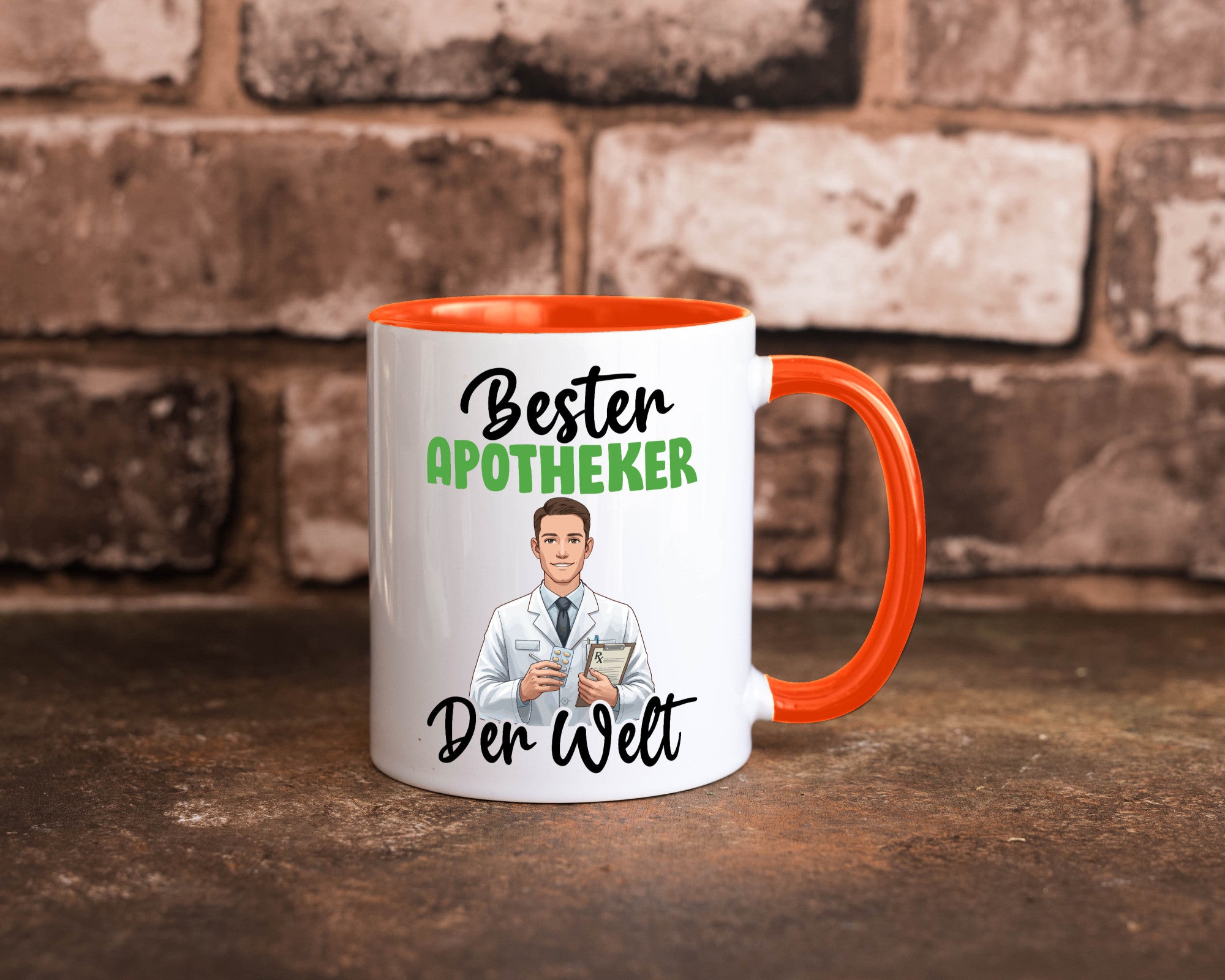 Bester Apotheker | Apotheke Pharmazie v2 Humor Geschenkidee Tasse