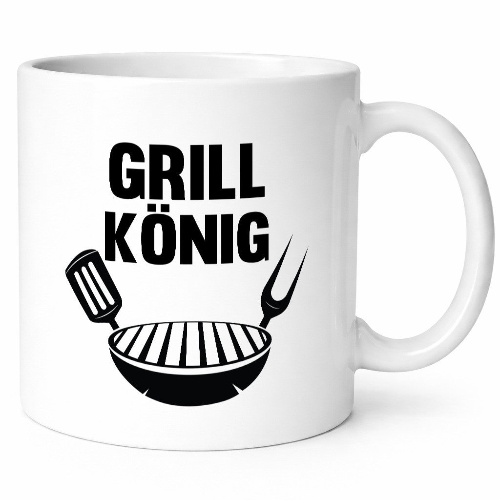 Grill König | Meister Bester lustiger Spruch Geschenk Humor Geschenkidee Tasse