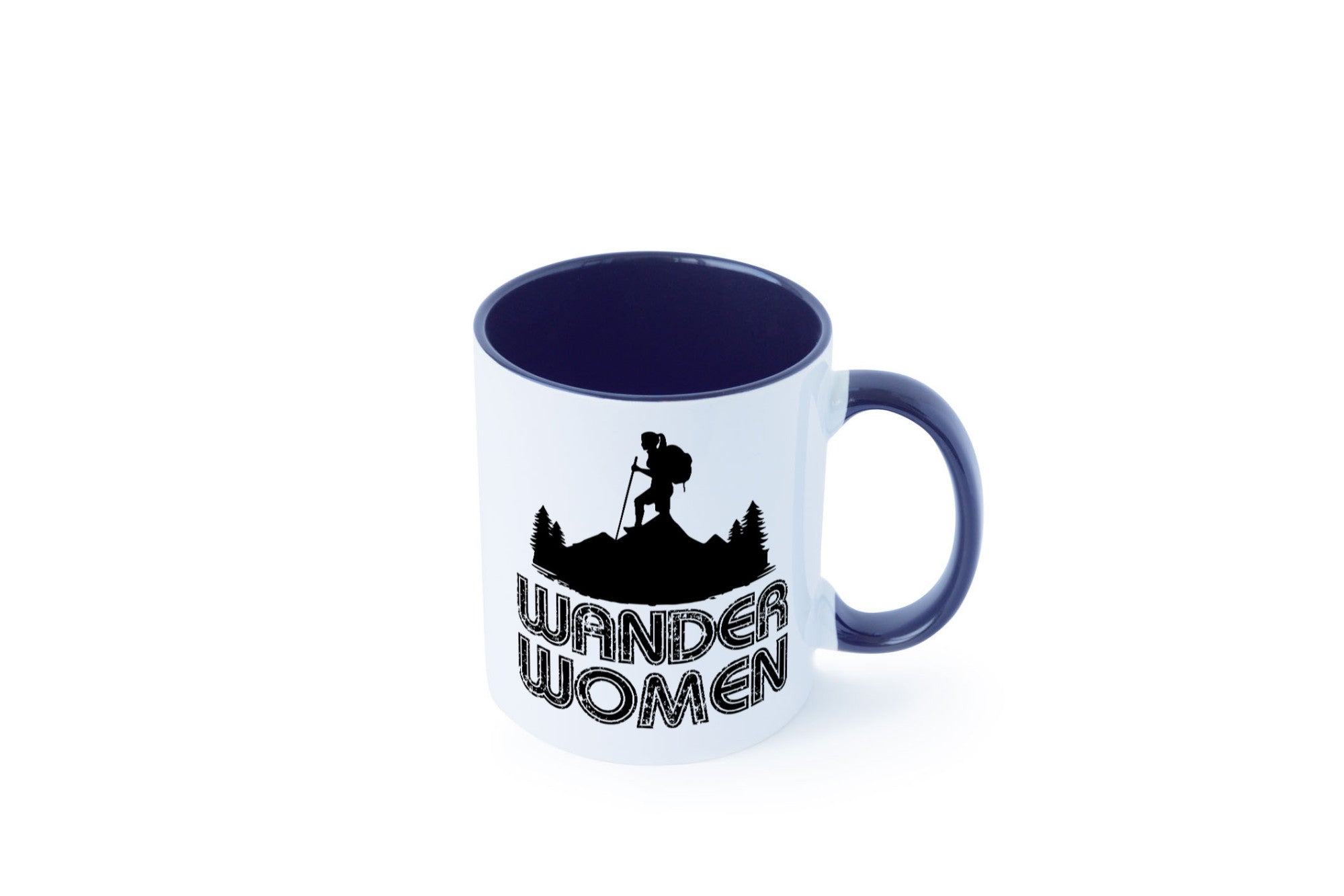 Wander Woman | Wandern Berge Geschenk Familie Geschenkidee lustiger Spruch Tasse