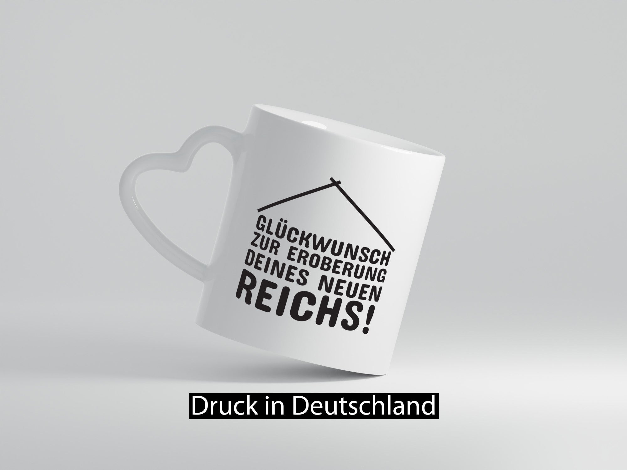 Neue Wohnung | Hausbesitzer Tasse Umzug Eigenheim Humor Geschenkidee