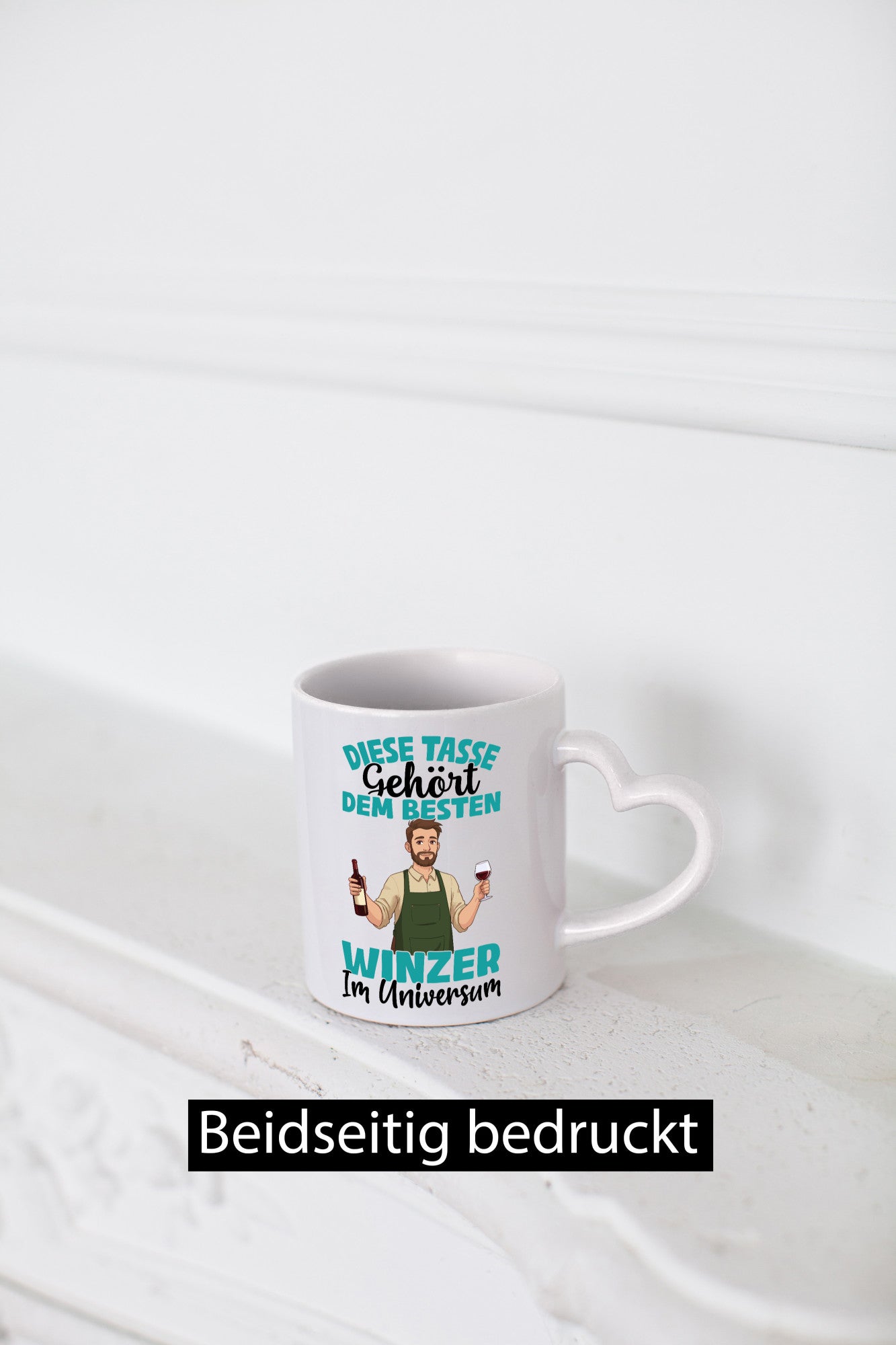 Im Universum: Winzer | Weinbauer Wein Geschenkidee Humor Tasse