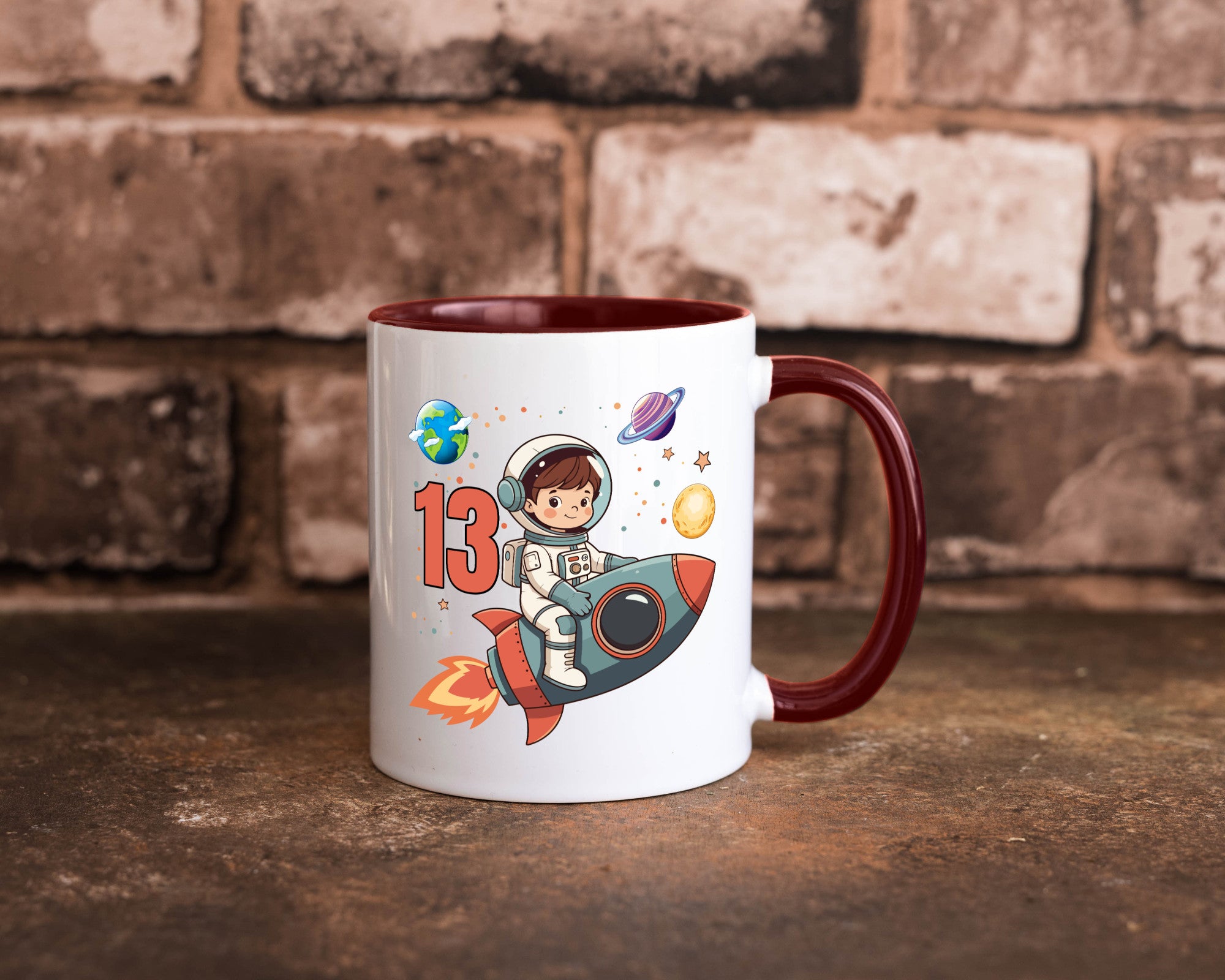 13. Geburtstag | 13 Jahre Astronaut Weltraum lustiger Spruch Geschenk