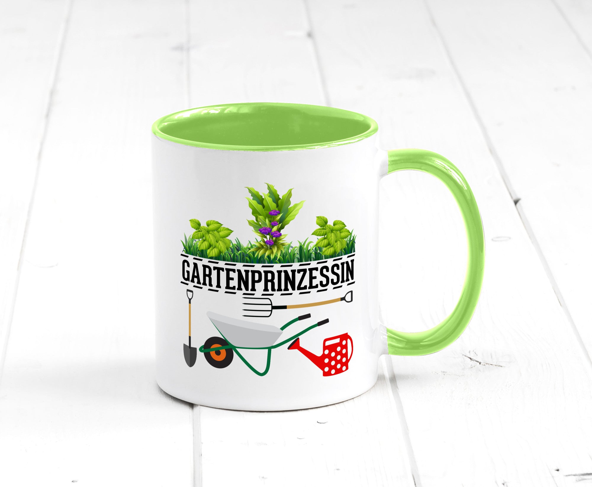 Gartenprinzessin | Gärtnerin Gartenliebhaber Geschenk Humor Geschenkidee