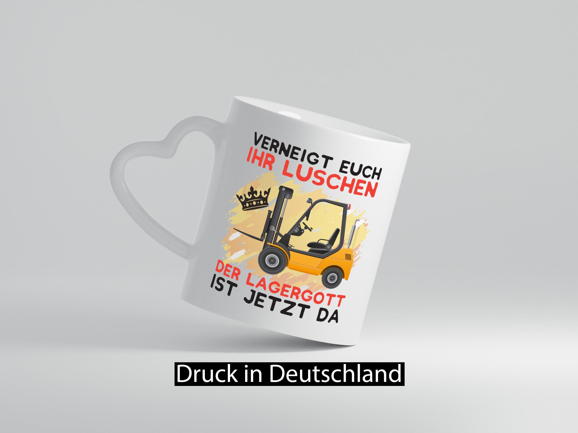 Lagergott Tasse | Lagerarbeiter Humor Lagerist Spruch Arbeit Kollegen Büro