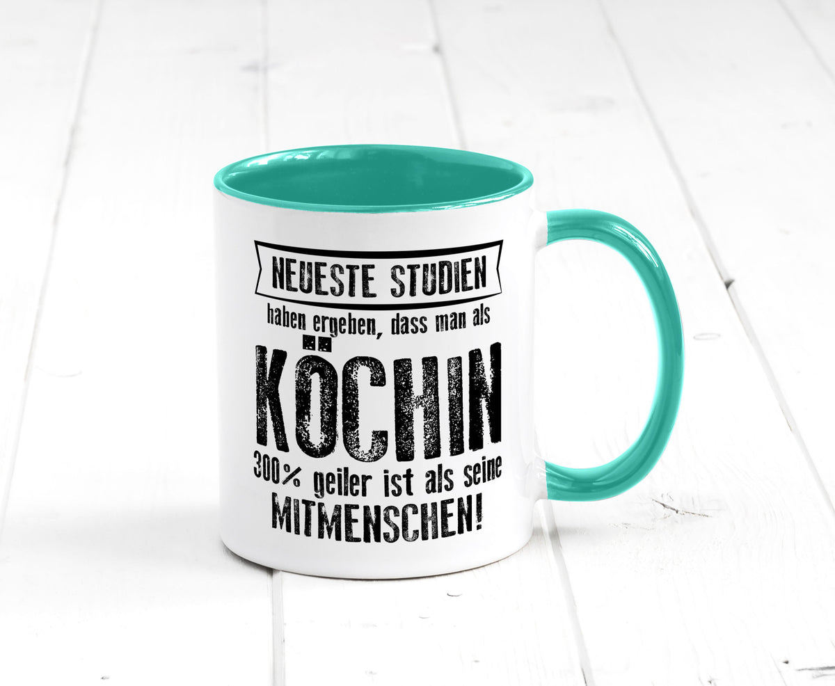 Neuste Studien: Köchin | Chefköchin Chefkoch Geschenk Arbeit Kollegen Büro Tasse