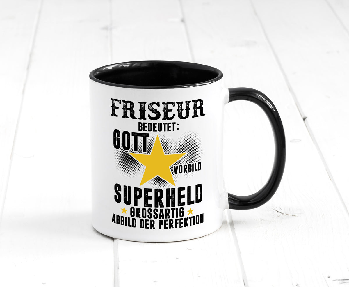 Bedeutung von Friseur | Frisör lustiger Spruch Geschenk Humor Geschenkidee Tasse