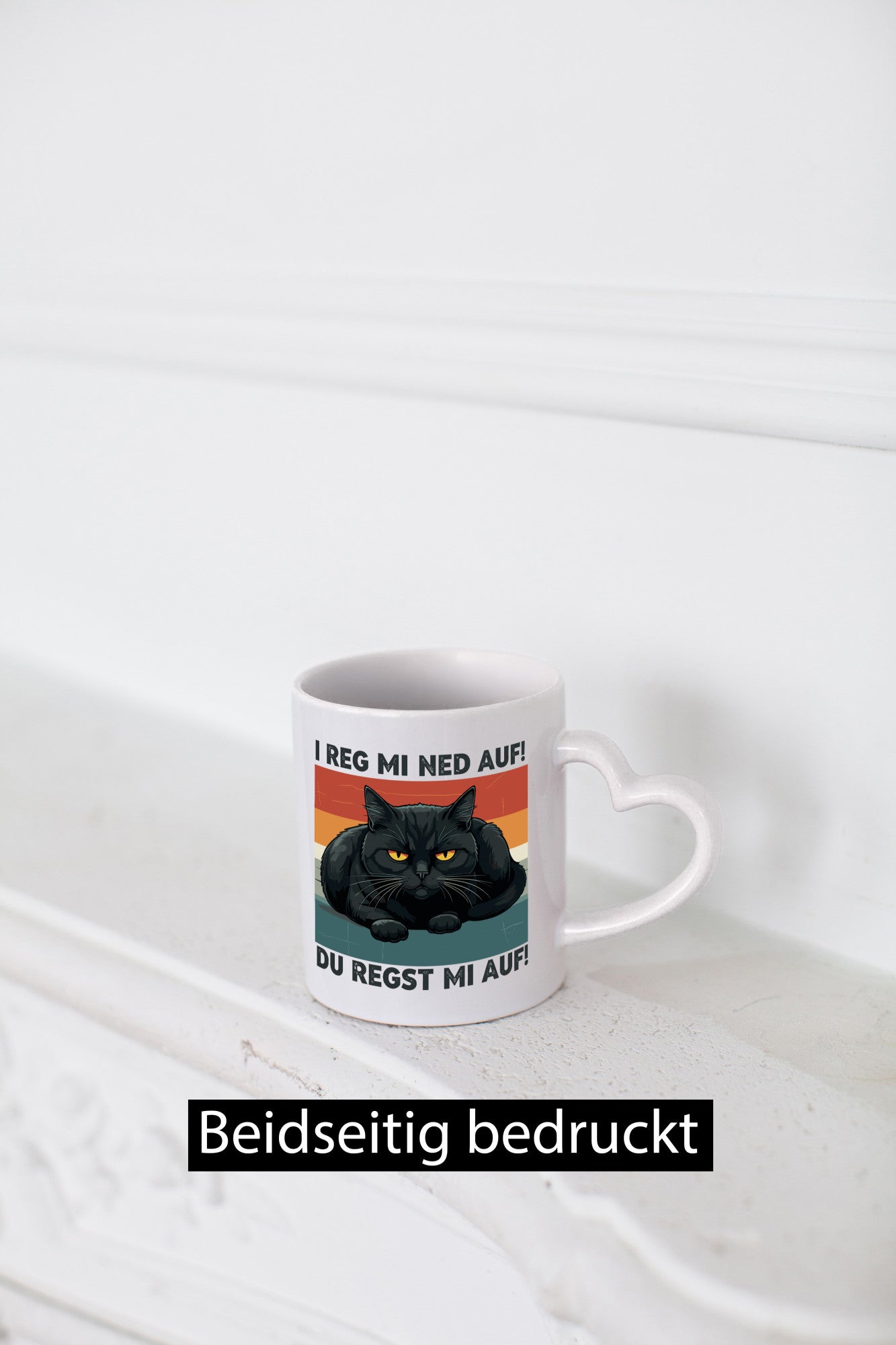 Du regst mi Auf | Böse Katze Reg ned lustiger Spruch Geschenk Tierliebhaber